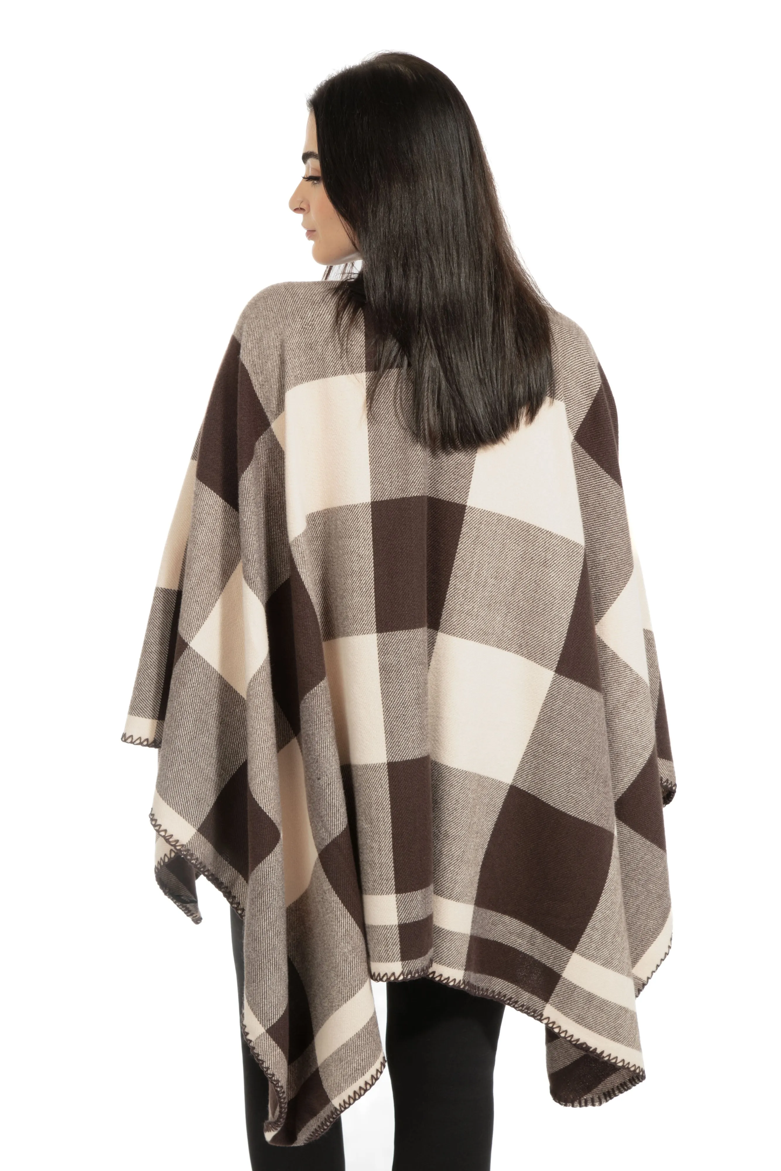 Xenia - Poncho Scarf sold by Just Cozy product image thumbnail 3