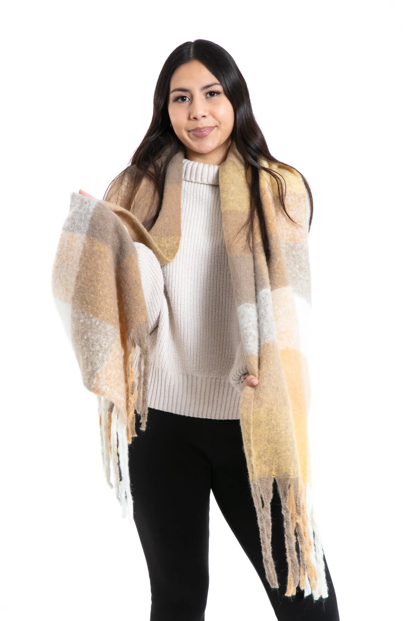 Ivonne - Bouclé Scarf sold by Just Cozy product image thumbnail 3