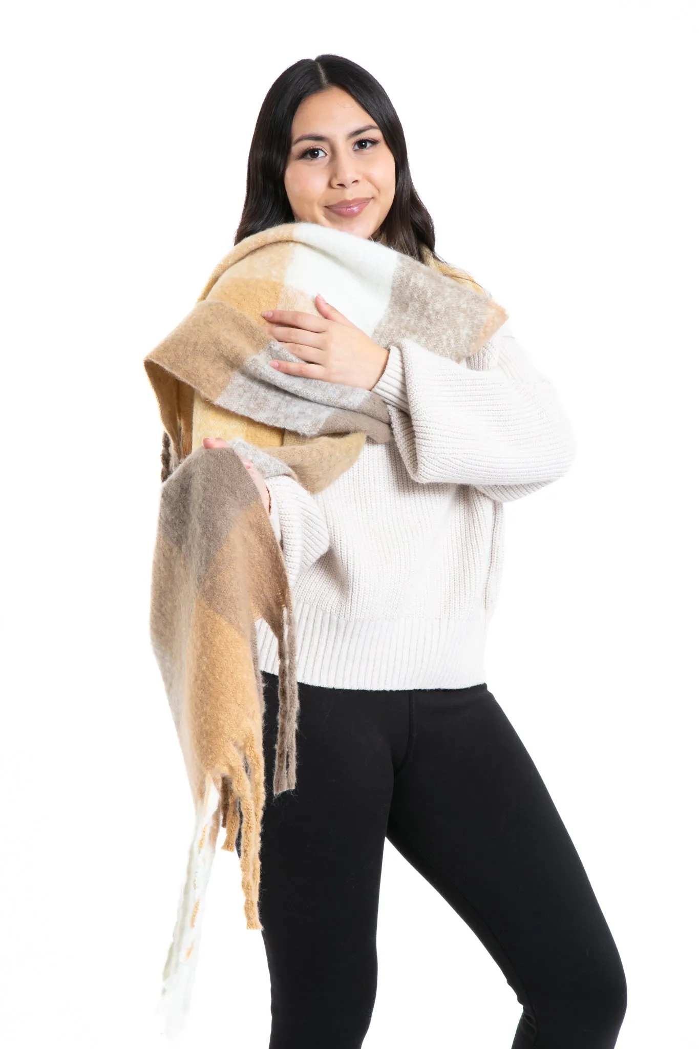 Ivonne - Bouclé Scarf sold by Just Cozy product image thumbnail 4