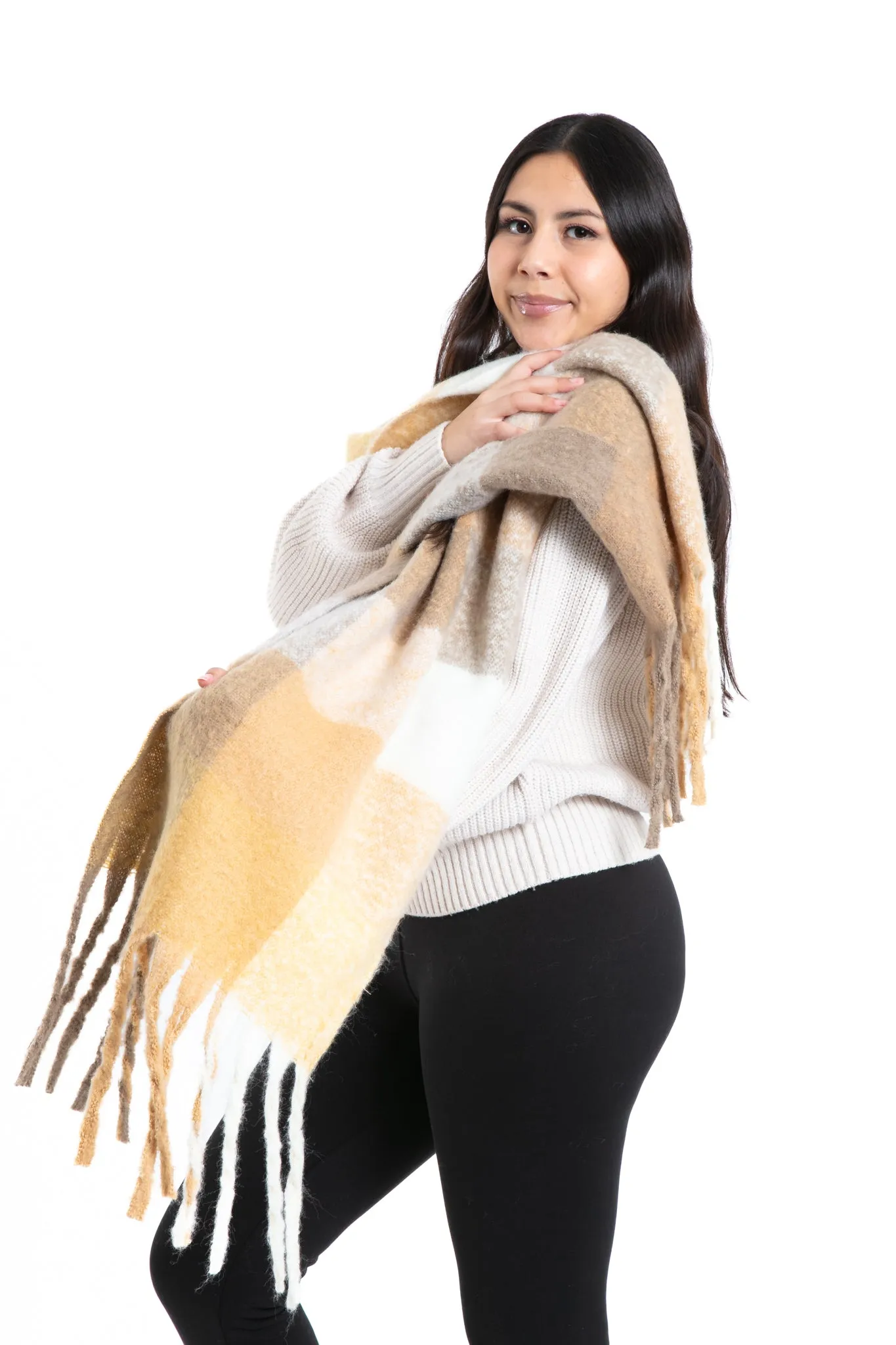 Ivonne - Bouclé Scarf sold by Just Cozy product image thumbnail 2