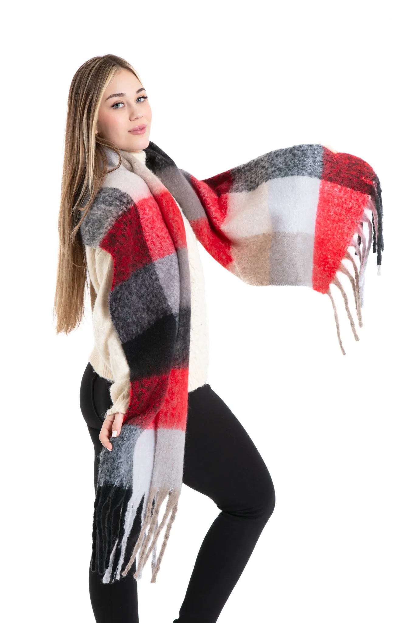 Inti - Bouclé Scarf sold by Just Cozy product image thumbnail 3