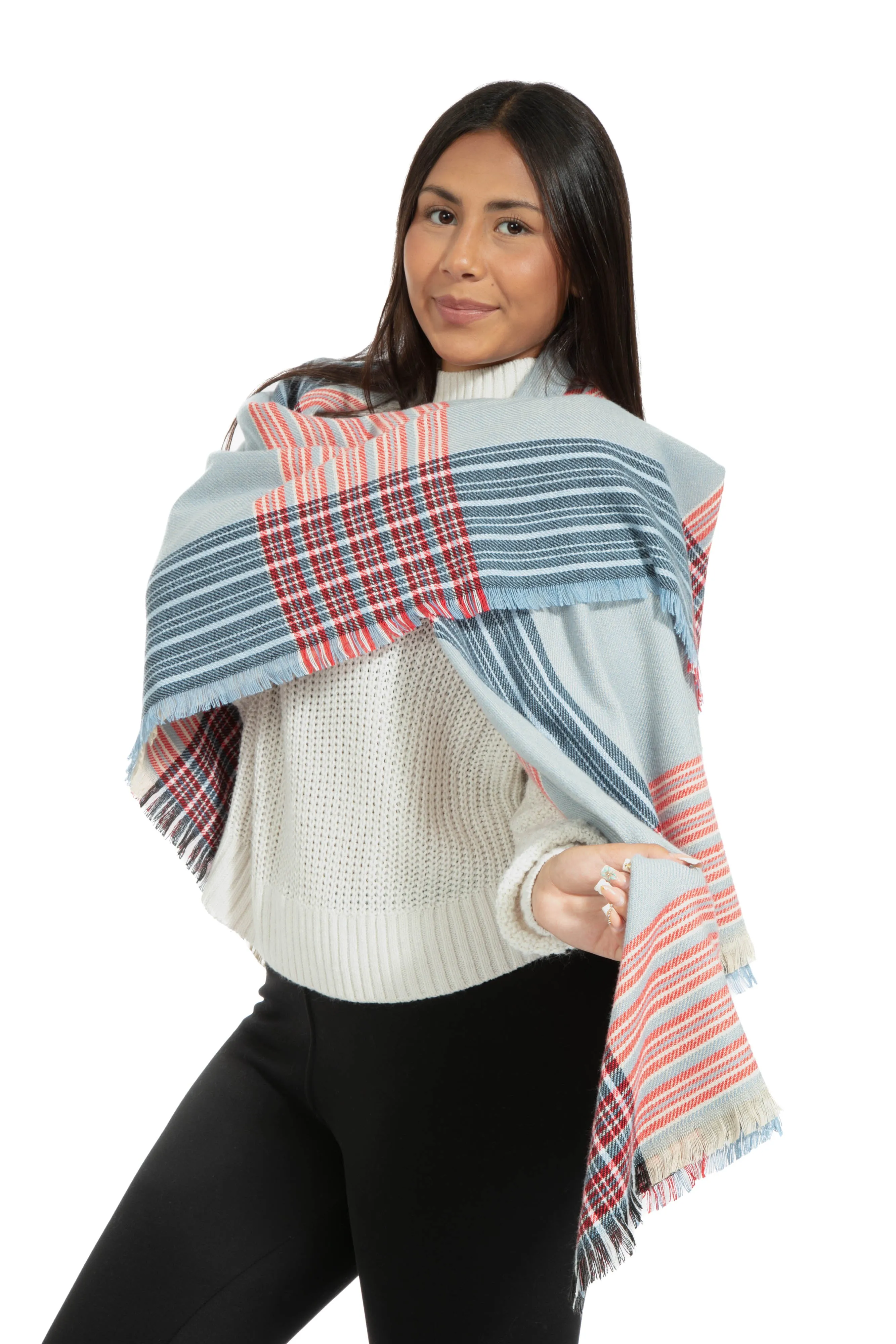 Cecily - Blanket Scarf sold by Just Cozy product image thumbnail 4