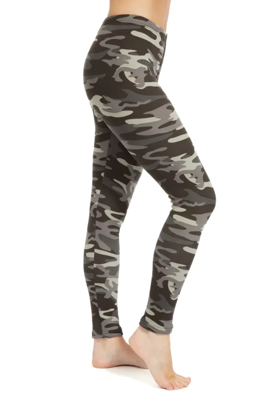 Camouflage - Cozy Lined Leggings sold by Just Cozy