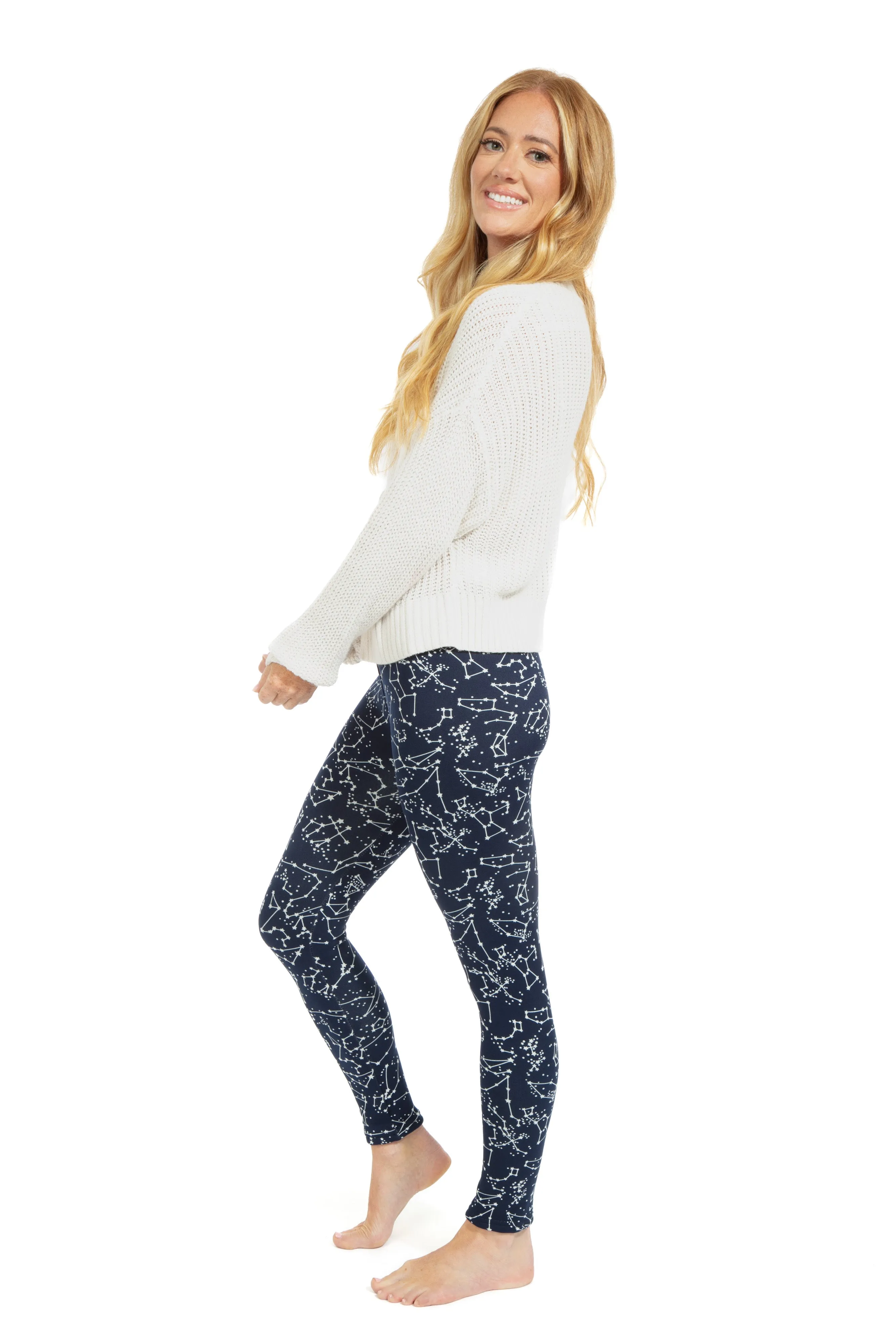 Constellations - Cozy Lined Leggings sold by Just Cozy product image thumbnail 3