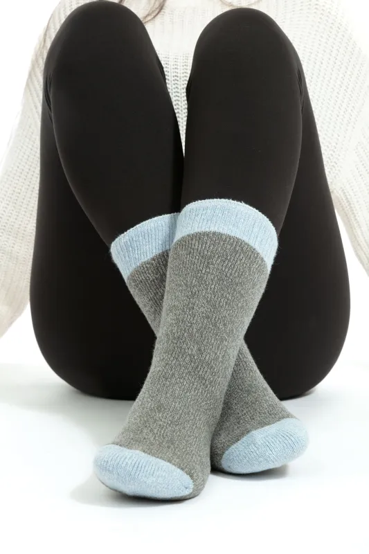Thermal Socks BF Grey sold by Just Cozy