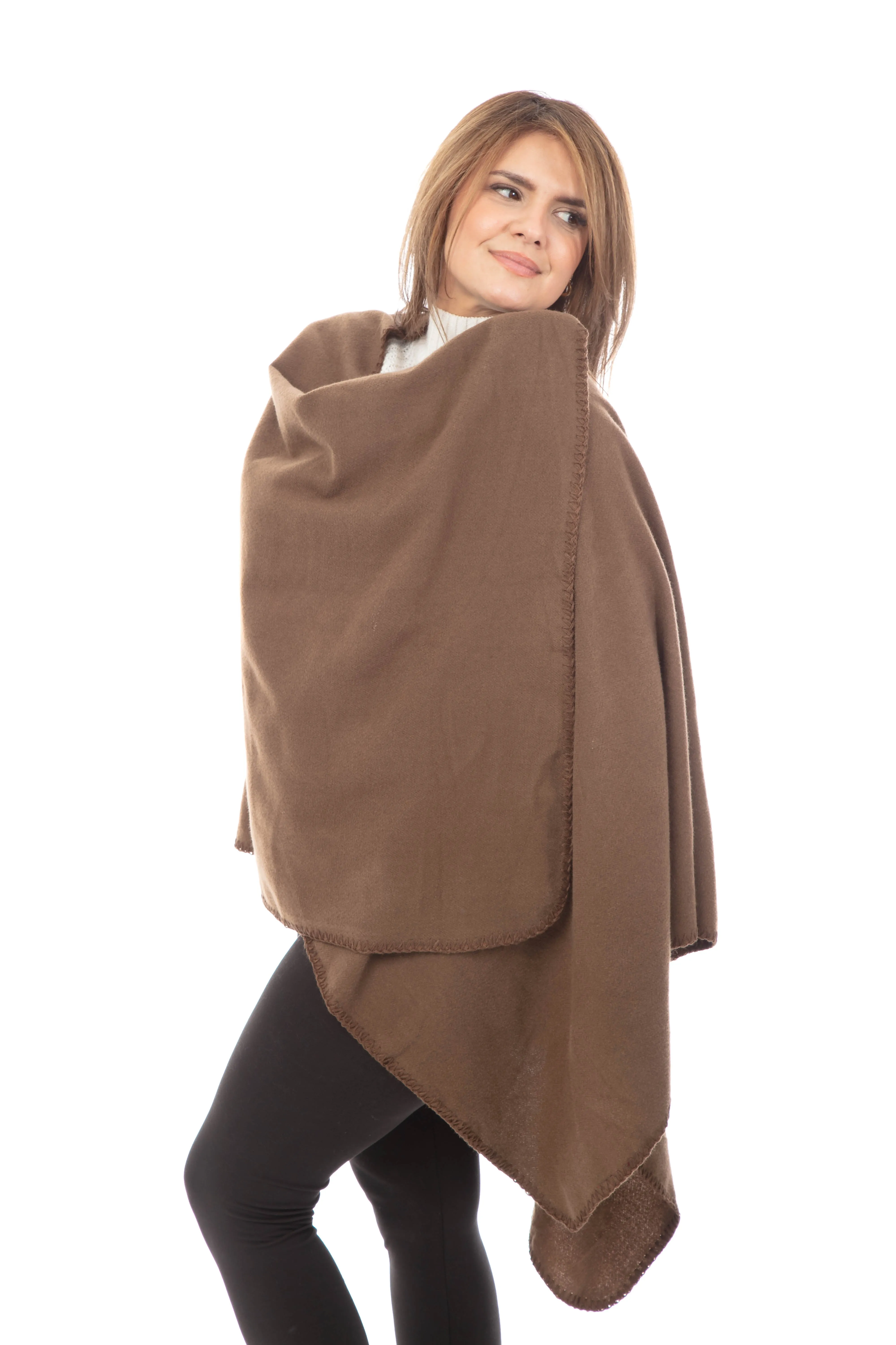 Adeliza - Poncho Scarf sold by Just Cozy product image thumbnail 3