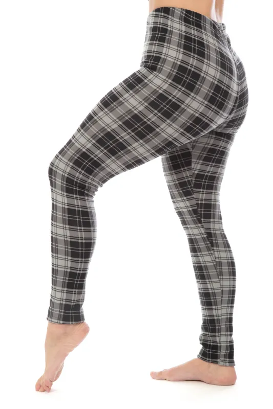 B&G Plaid - Cozy Lined Leggings sold by Just Cozy