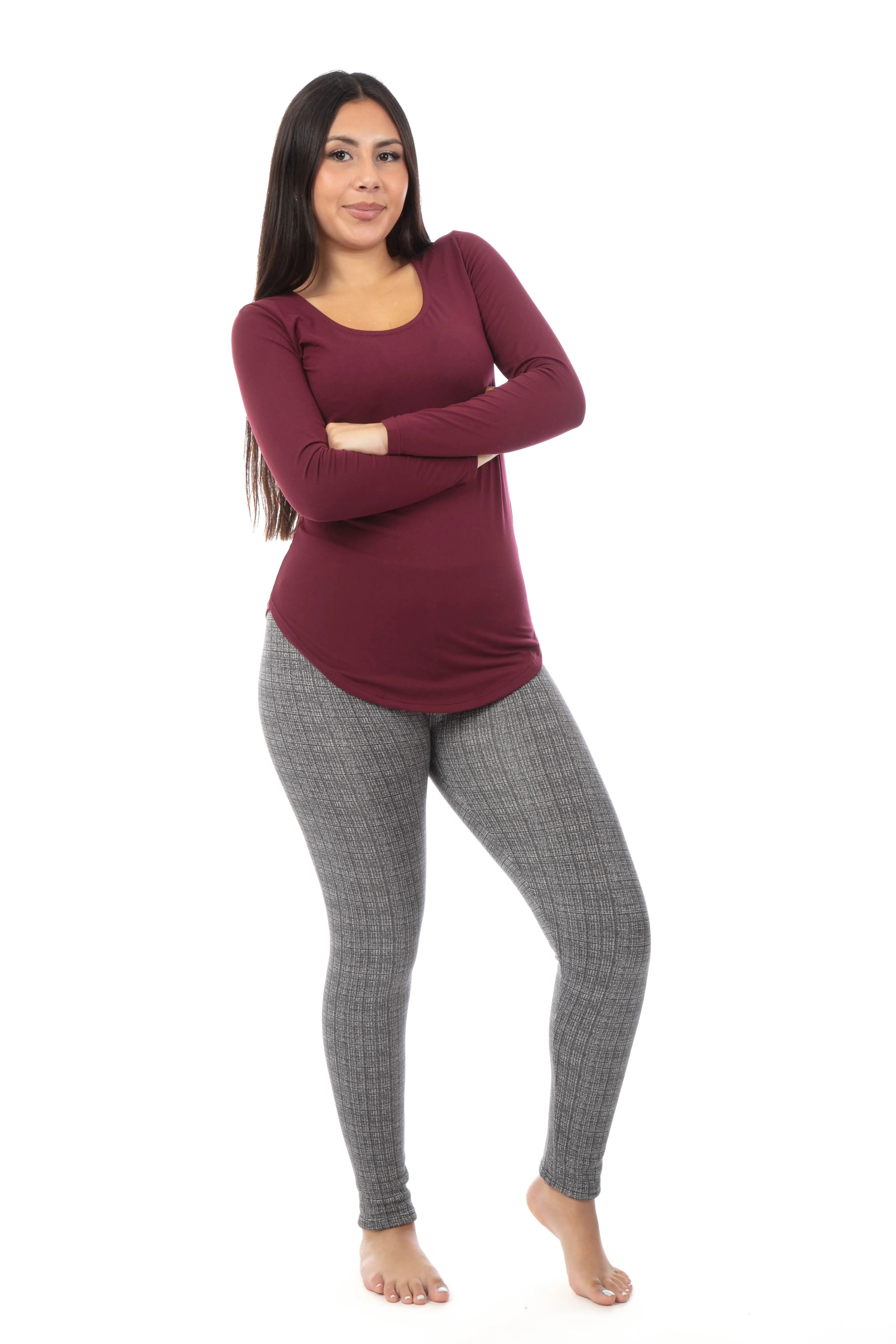 G&W Marbled - Cozy Lined Leggings sold by Just Cozy product image thumbnail 3