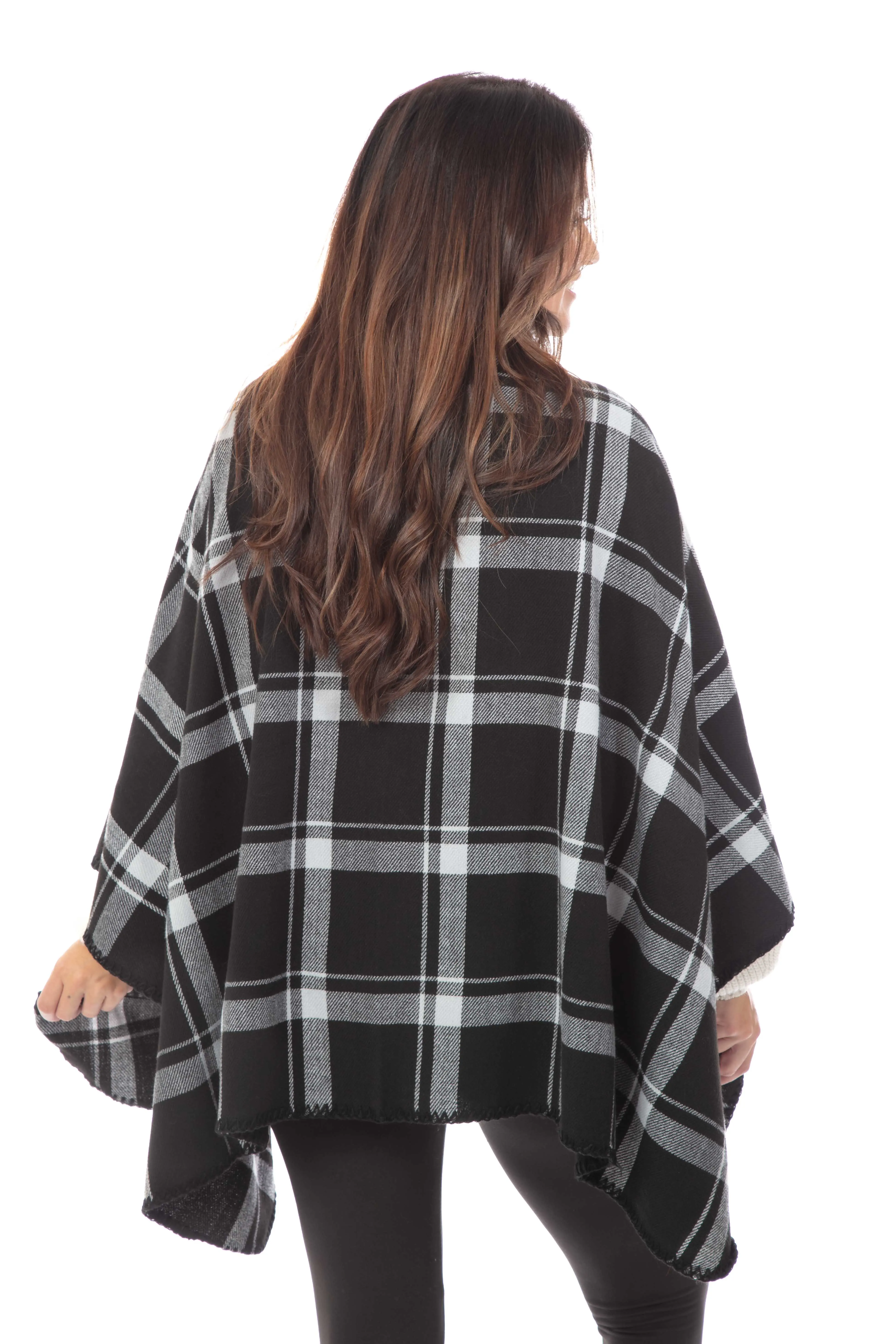 Dorian - Poncho Scarf sold by Just Cozy product image thumbnail 2