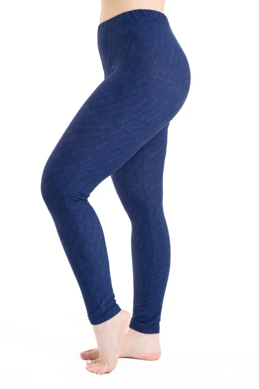 Denim - All Season Leggings sold by Just Cozy