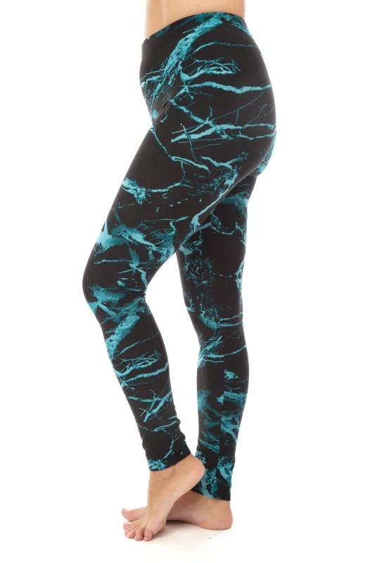 Emerald Links - All Season Leggings sold by Just Cozy