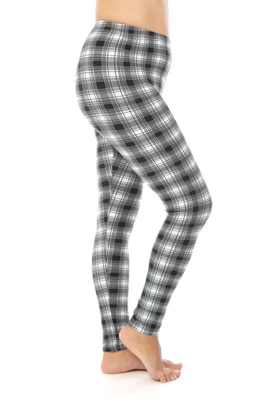 Plaid Fantasy - All Season Leggings sold by Just Cozy