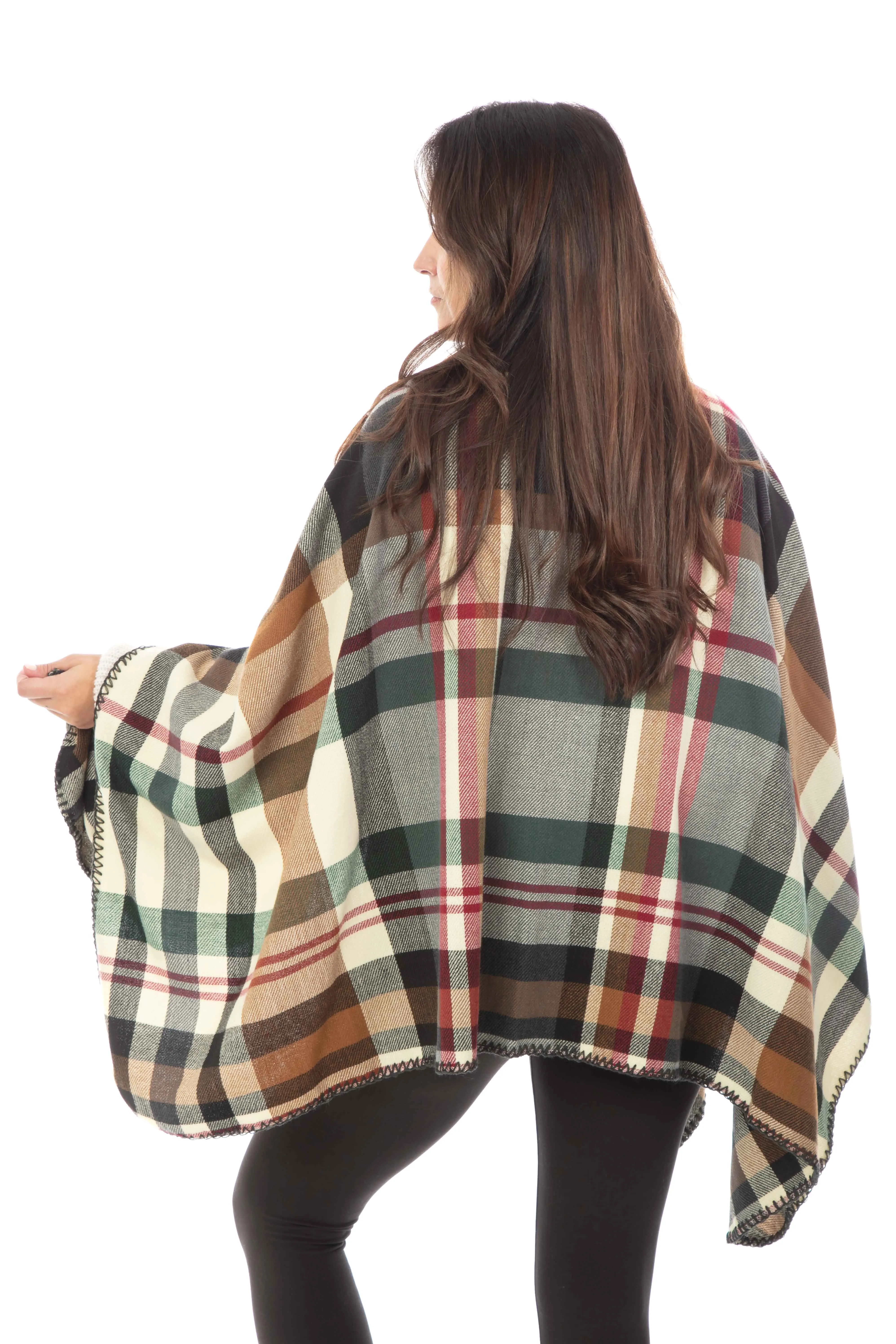 Margarita - Poncho Scarf sold by Just Cozy product image thumbnail 3