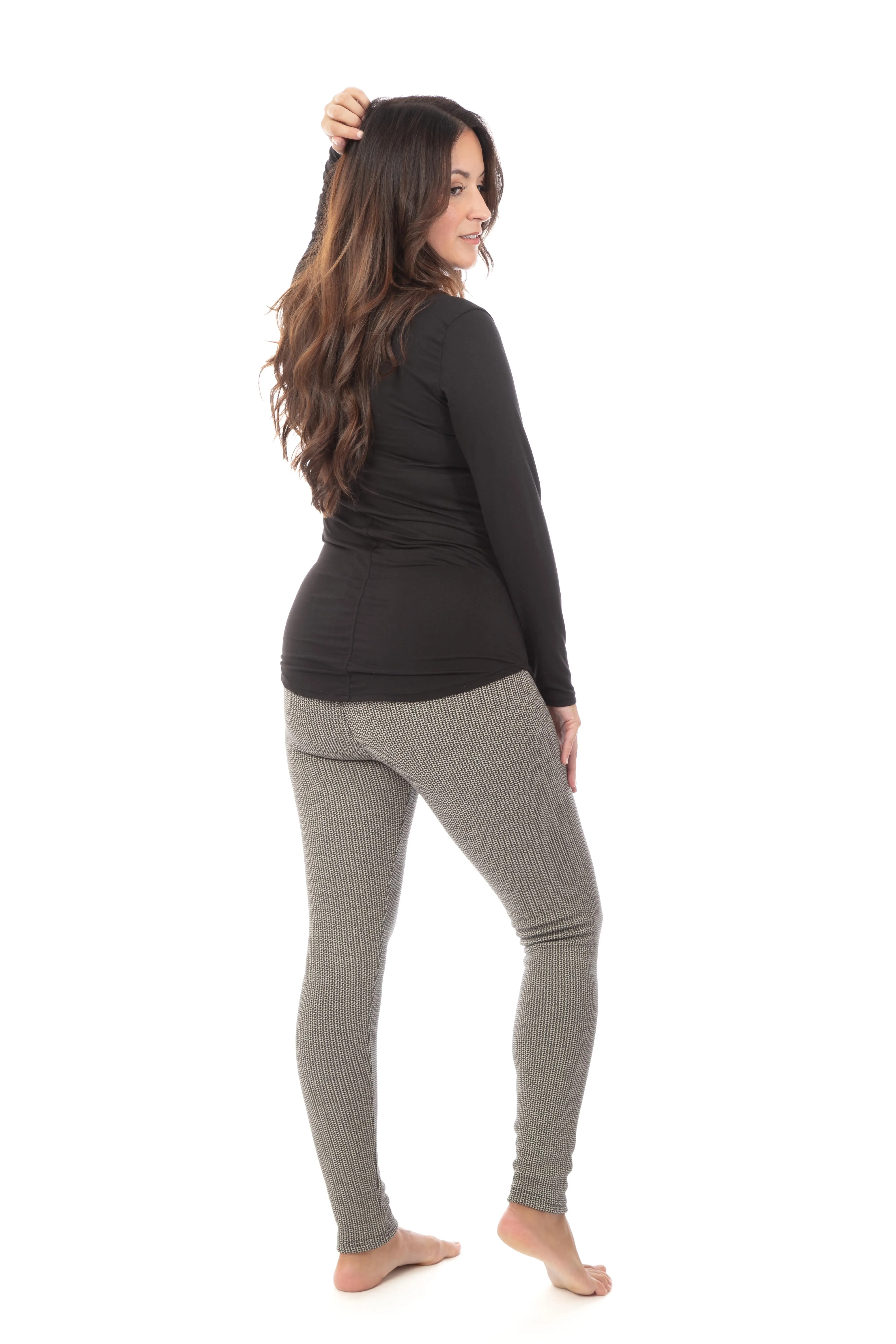 Little Chain - Cozy Lined Leggings sold by Just Cozy product image thumbnail 4