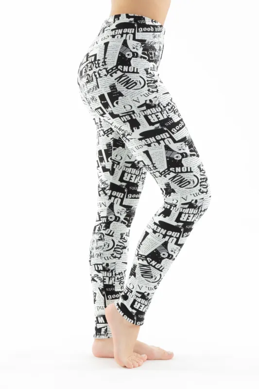 Illustrated - Cozy Lined Leggings sold by Just Cozy