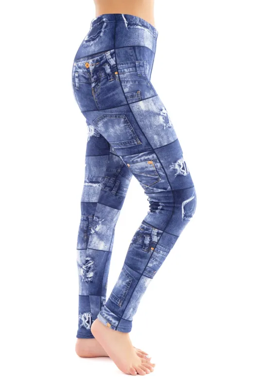 Trendy Denim - Cozy Lined Leggings sold by Just Cozy