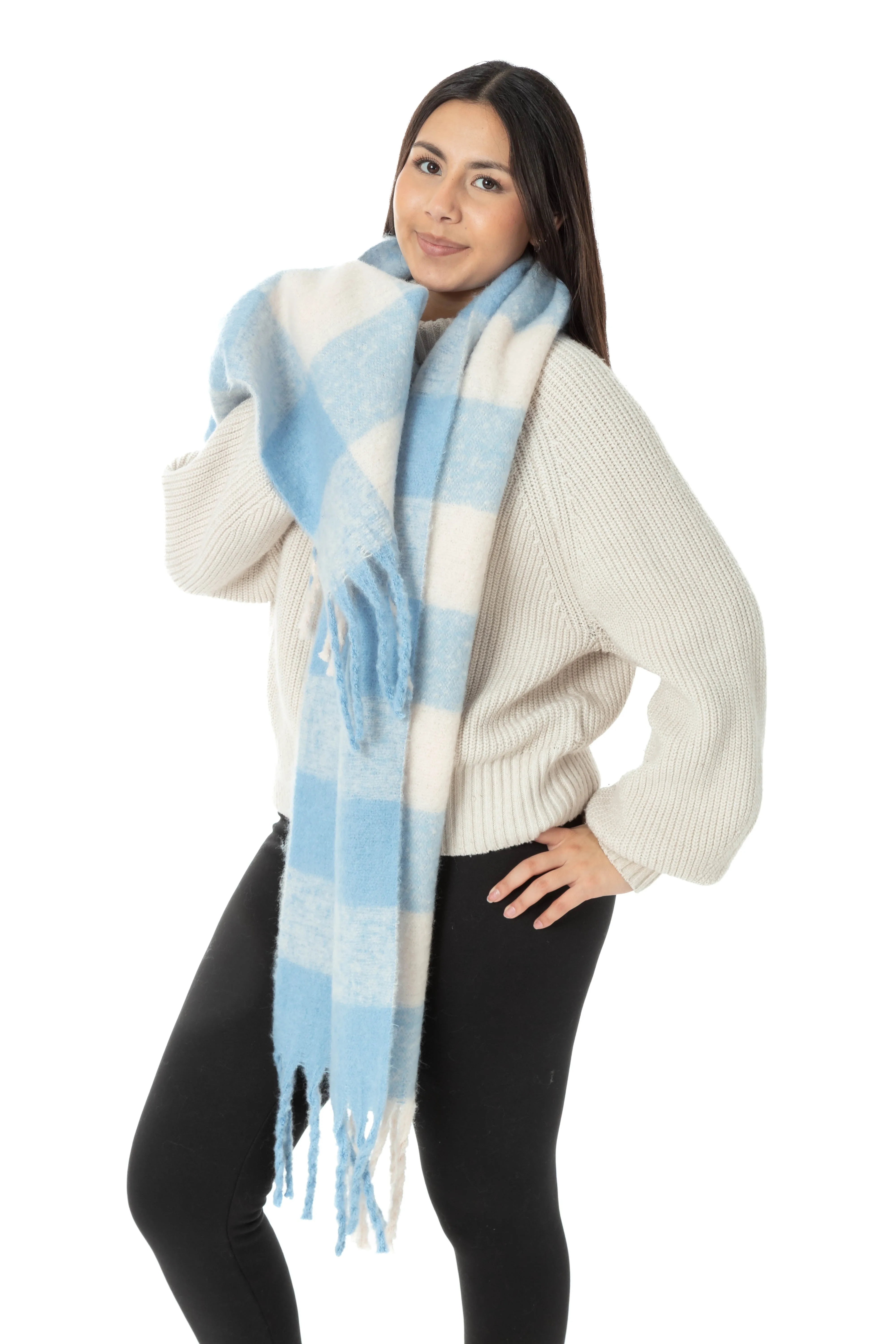 Brooke - Bouclé Scarf sold by Just Cozy product image thumbnail 4