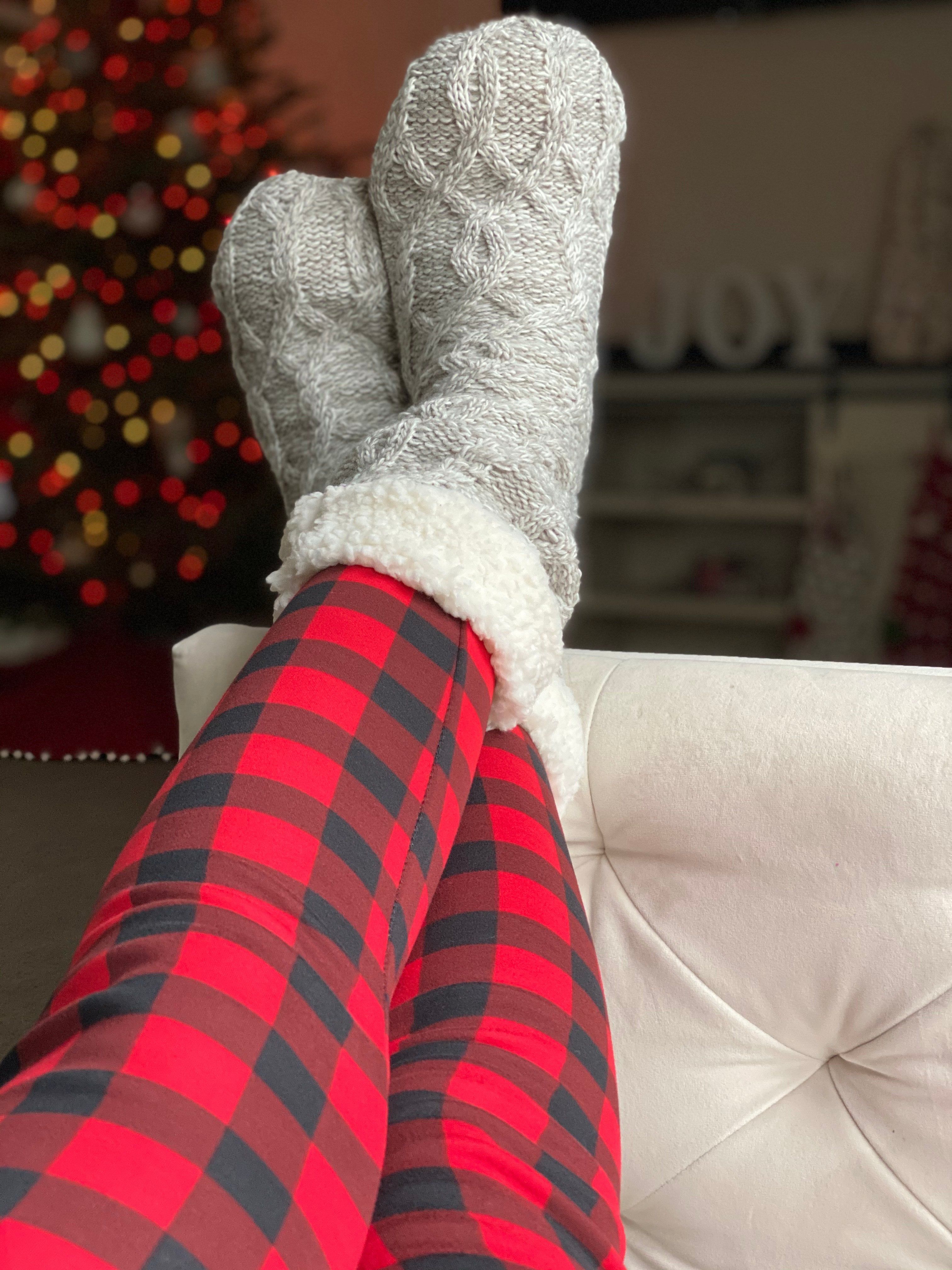 Grey - Cozy Slipper Socks sold by Just Cozy product image thumbnail 4