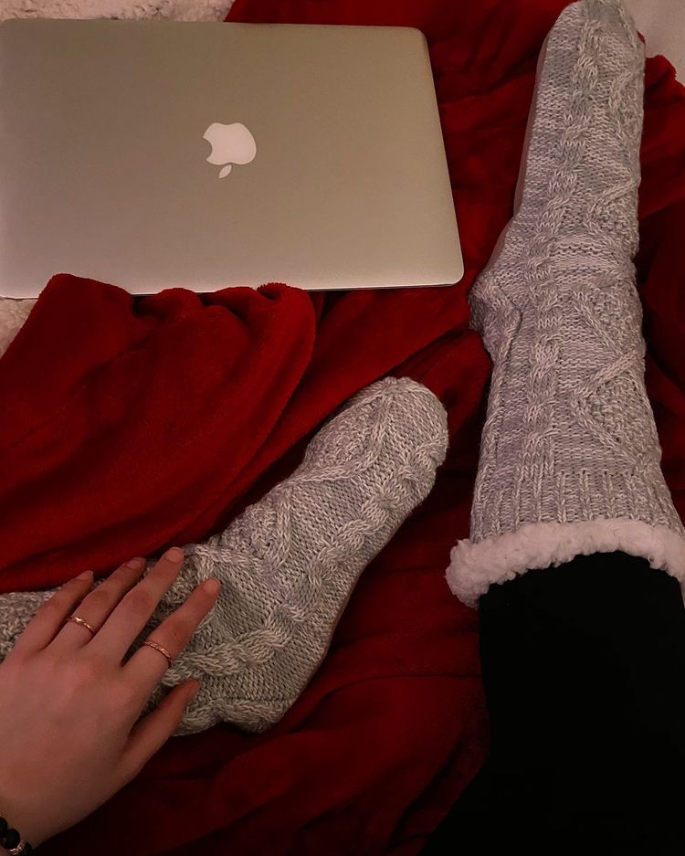 Grey - Cozy Slipper Socks sold by Just Cozy product image thumbnail 8