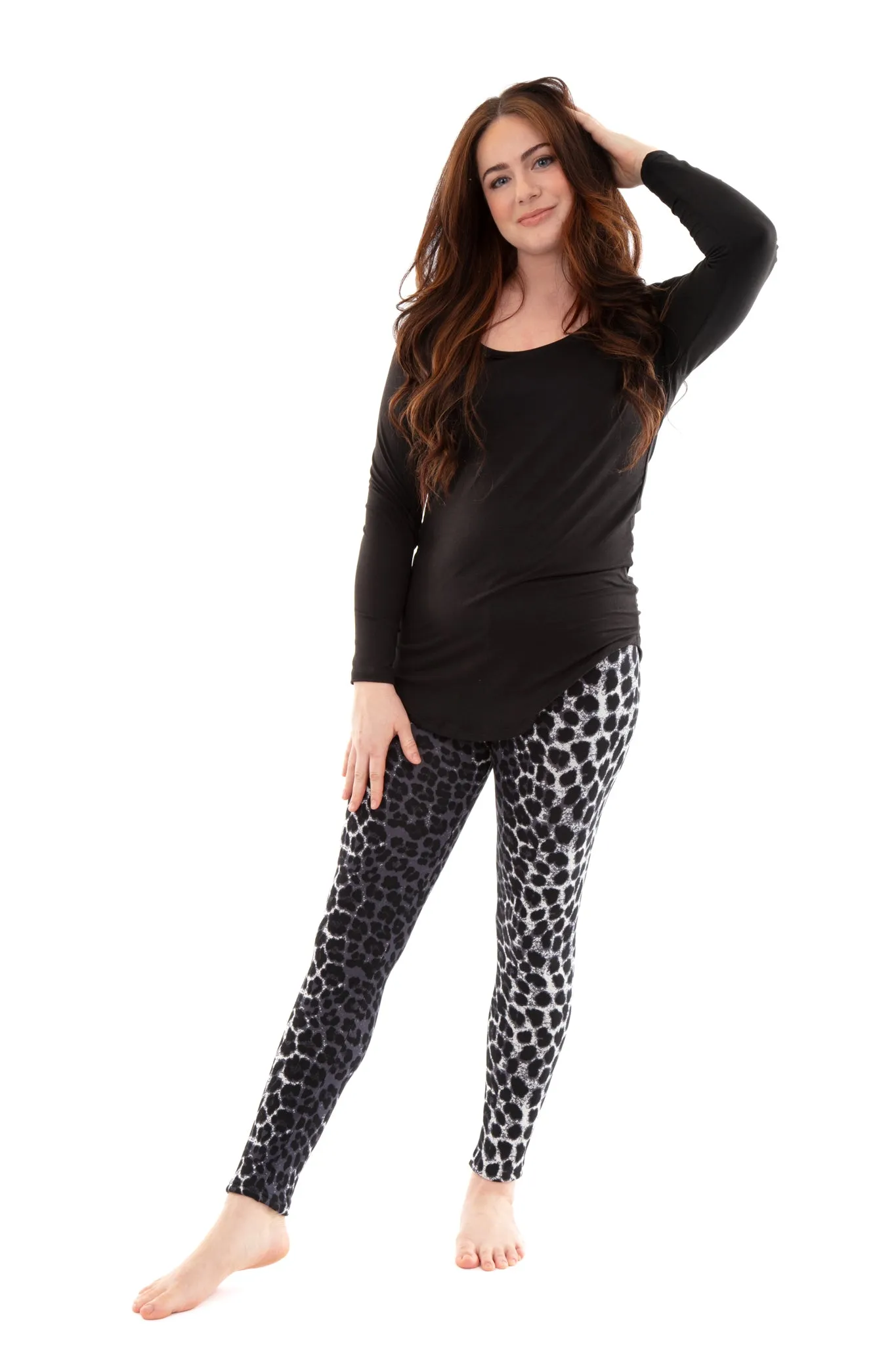 Black Panter - Cozy Lined Leggings sold by Just Cozy product image thumbnail 4