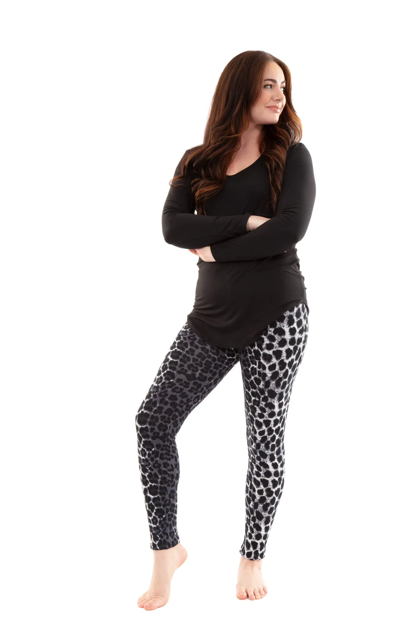 Black Panter - Cozy Lined Leggings sold by Just Cozy product image thumbnail 2