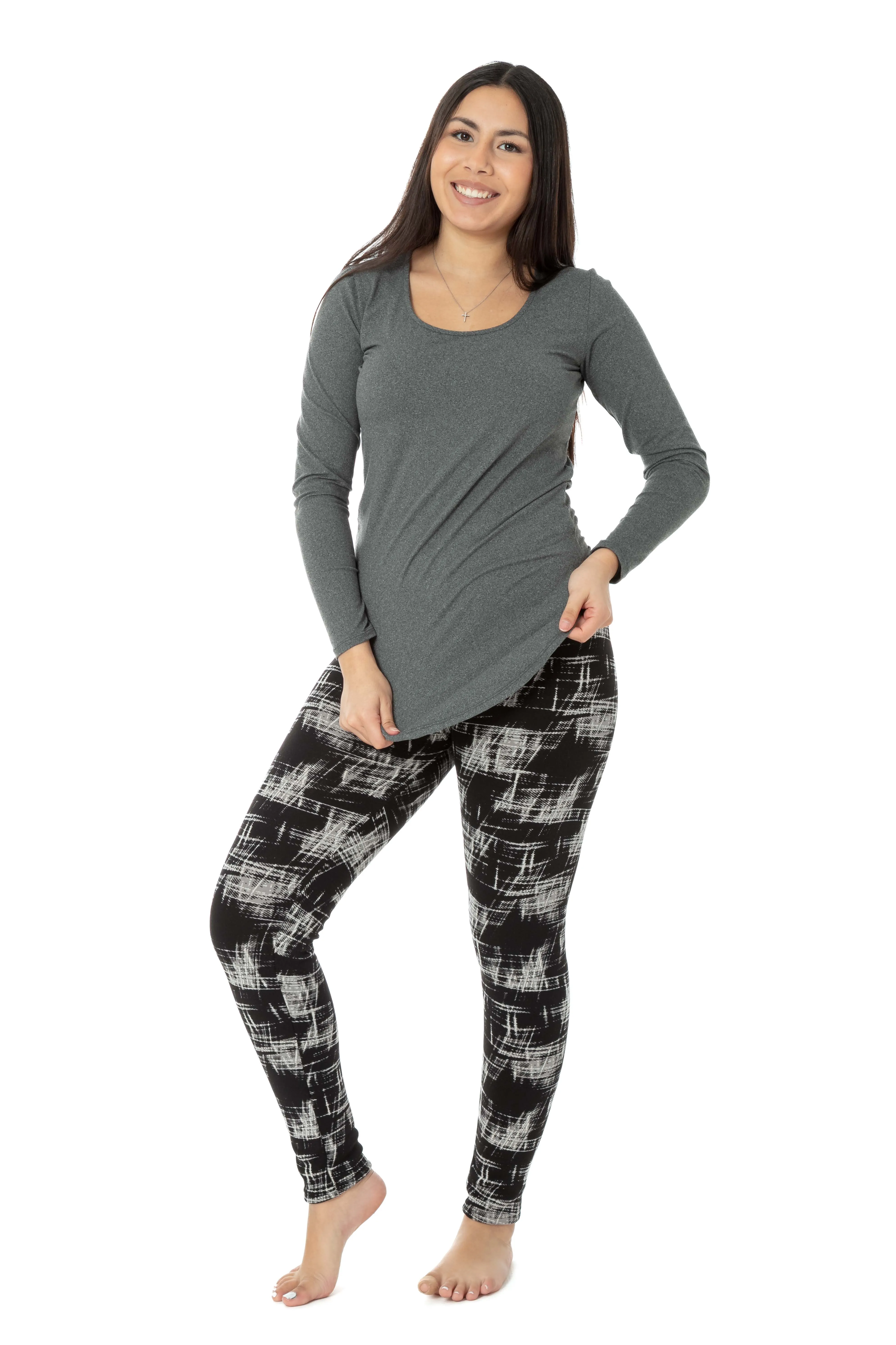 Crosslines - Cozy Lined Leggings sold by Just Cozy product image thumbnail 2