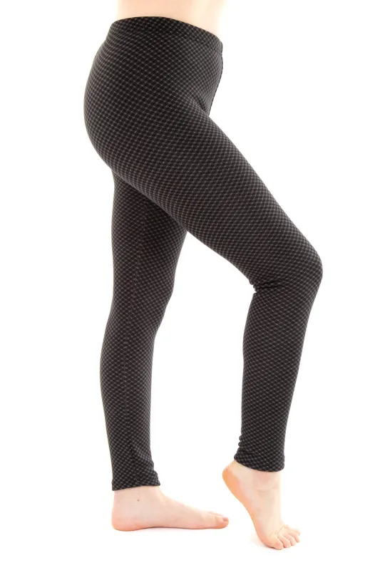 Black Majestic - Cozy Lined Leggings sold by Just Cozy
