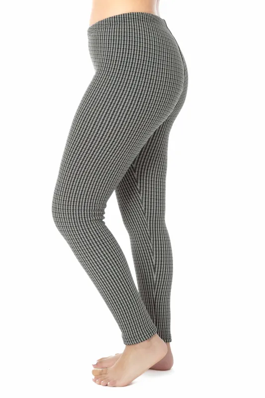 Twisted Lines - Cozy Lined Leggings sold by Just Cozy