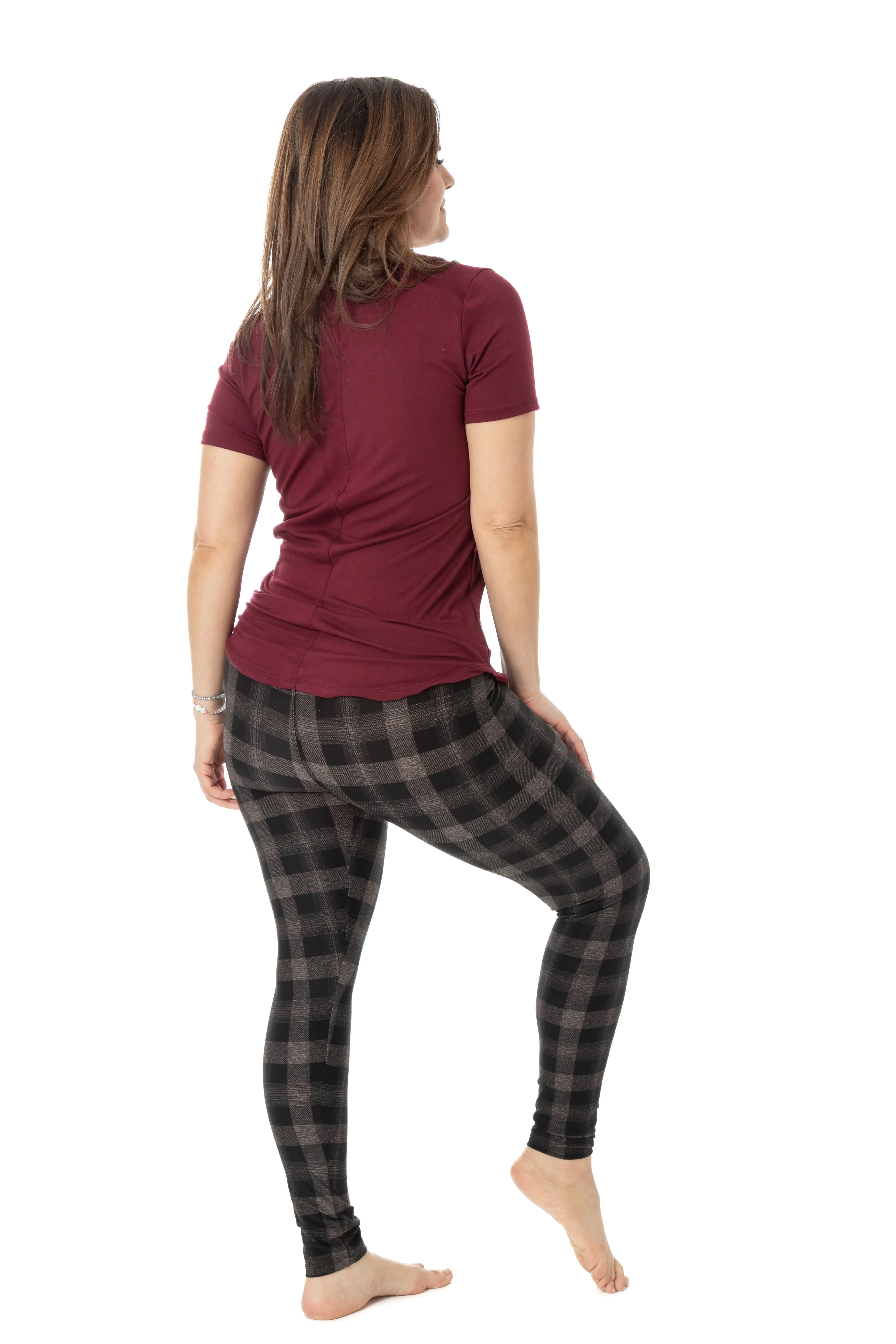 Irish Squares - All Season Leggings sold by Just Cozy product image thumbnail 4