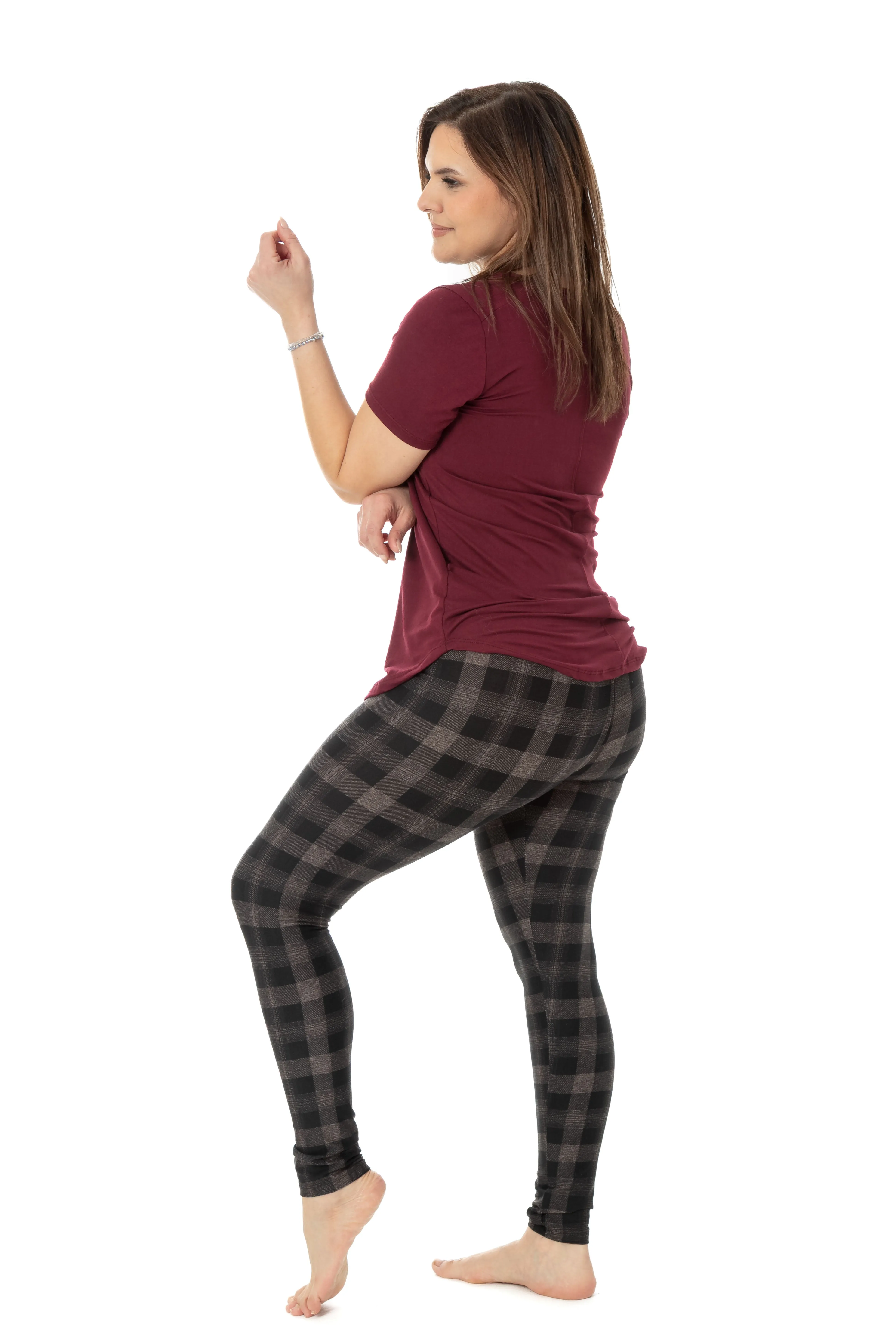 Irish Squares - All Season Leggings sold by Just Cozy product image thumbnail 3