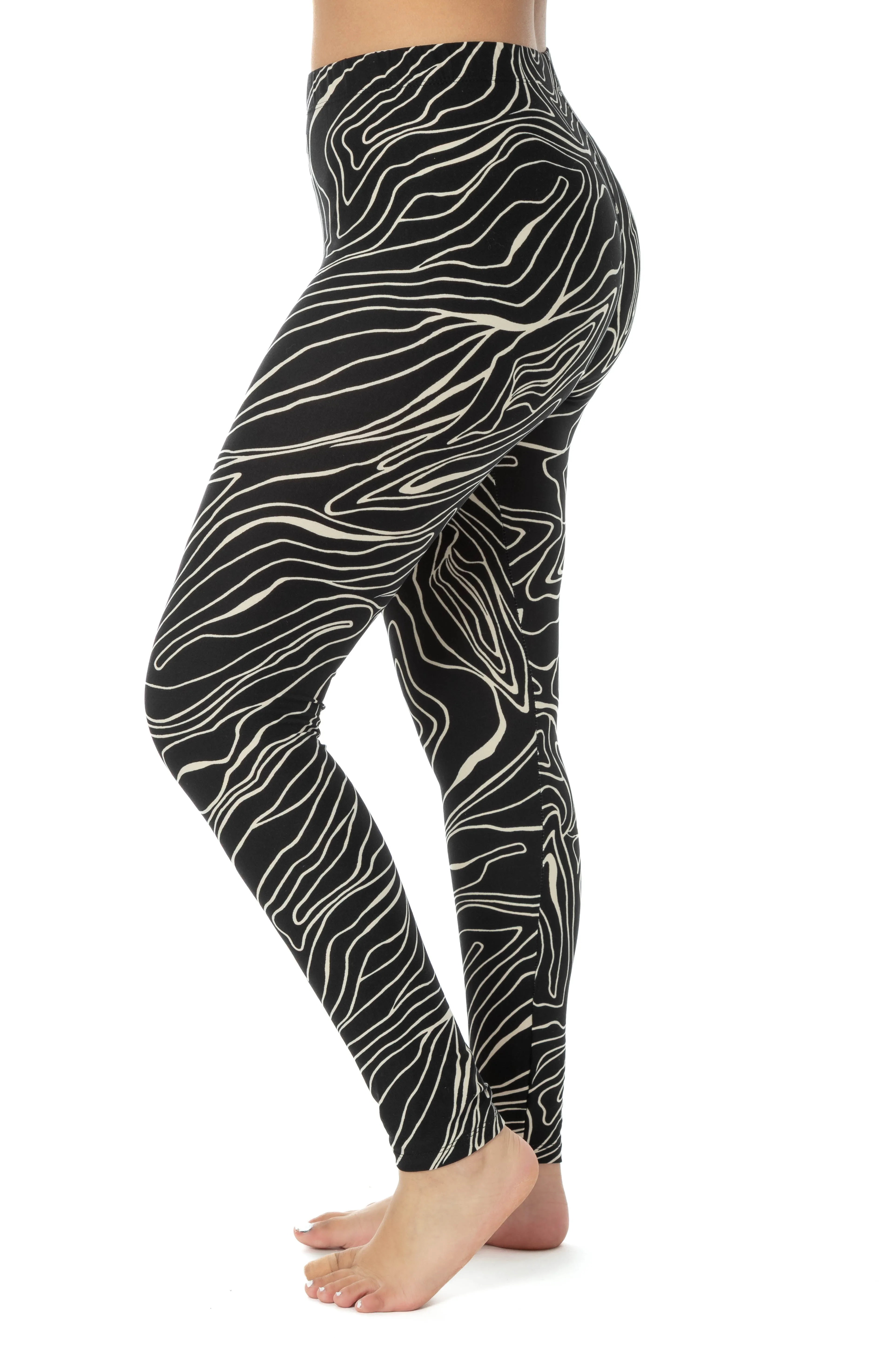 Zebra - All Season Leggings sold by Just Cozy