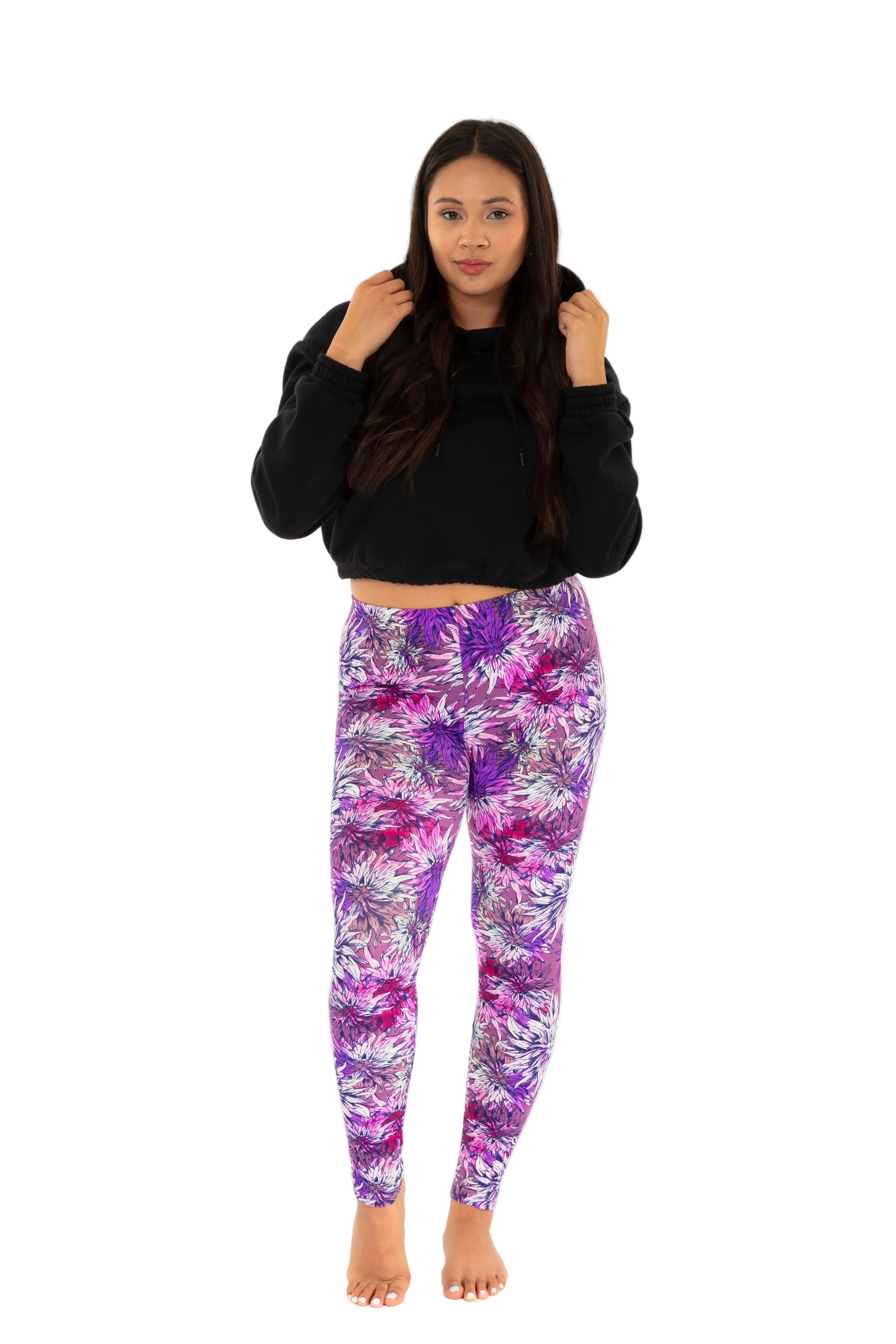 Water Lily - All Season Leggings sold by Just Cozy product image thumbnail 3
