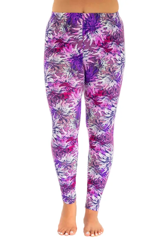 Water Lily - All Season Leggings made by Just Cozy