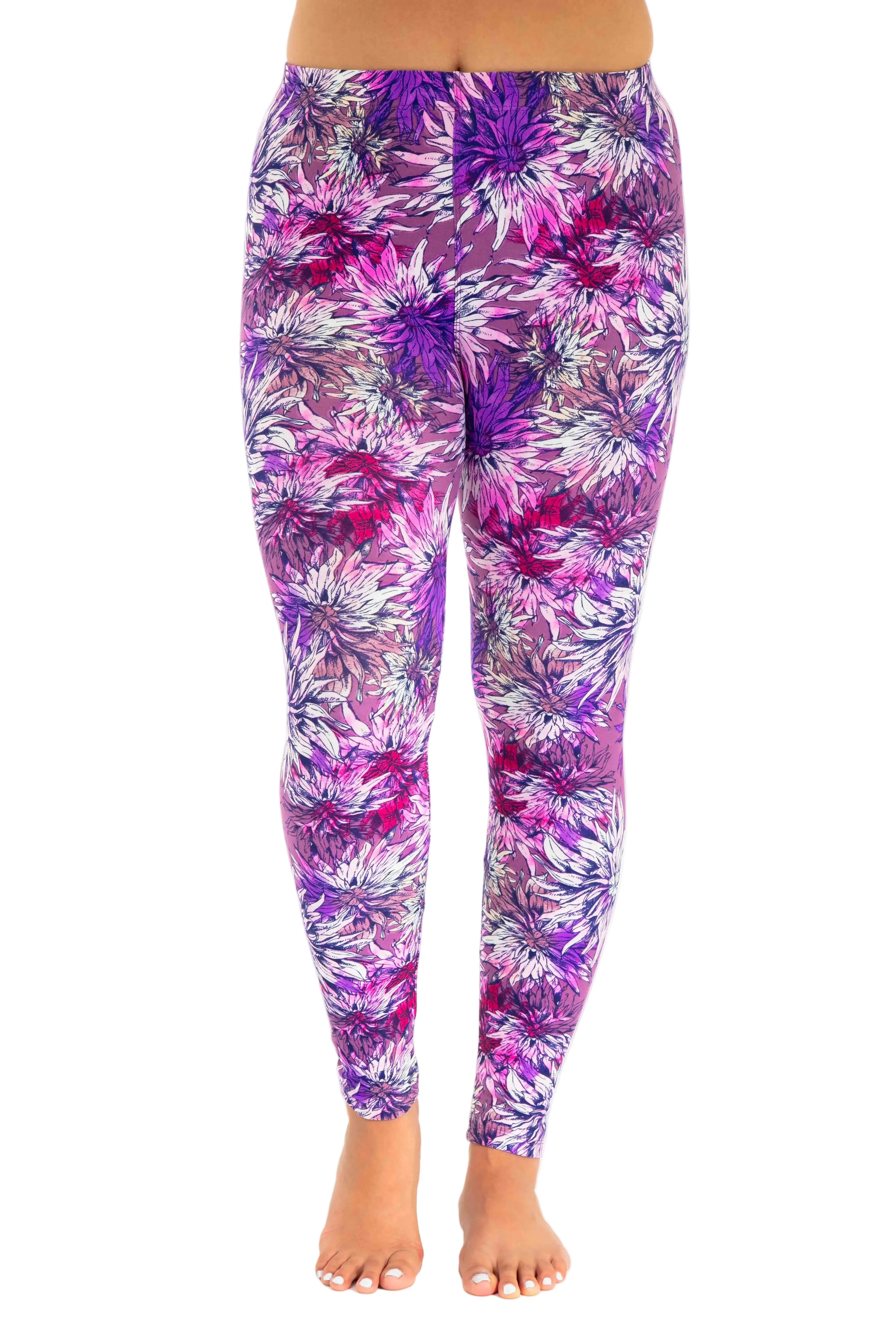Water Lily - All Season Leggings sold by Just Cozy