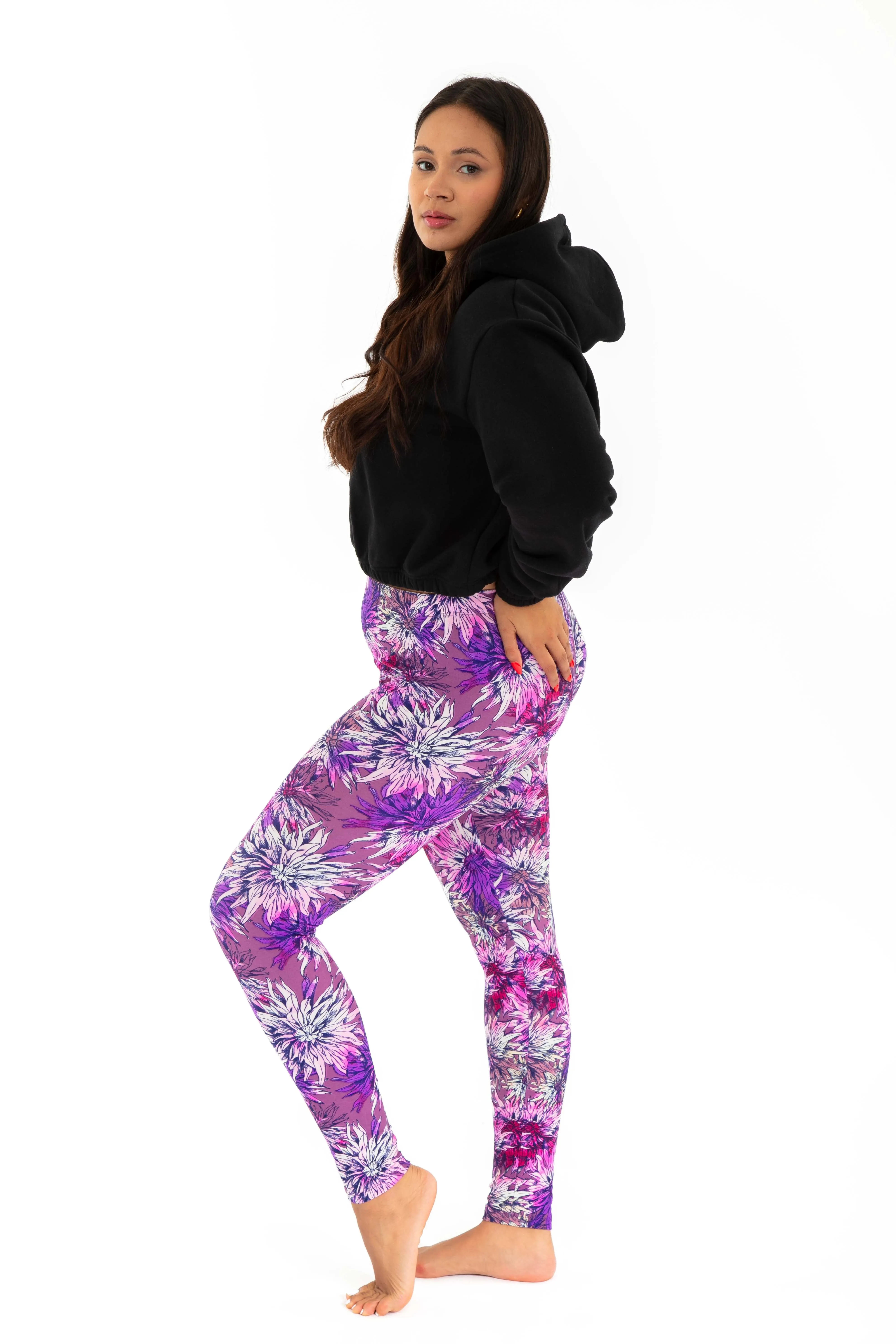Water Lily - All Season Leggings sold by Just Cozy product image thumbnail 4