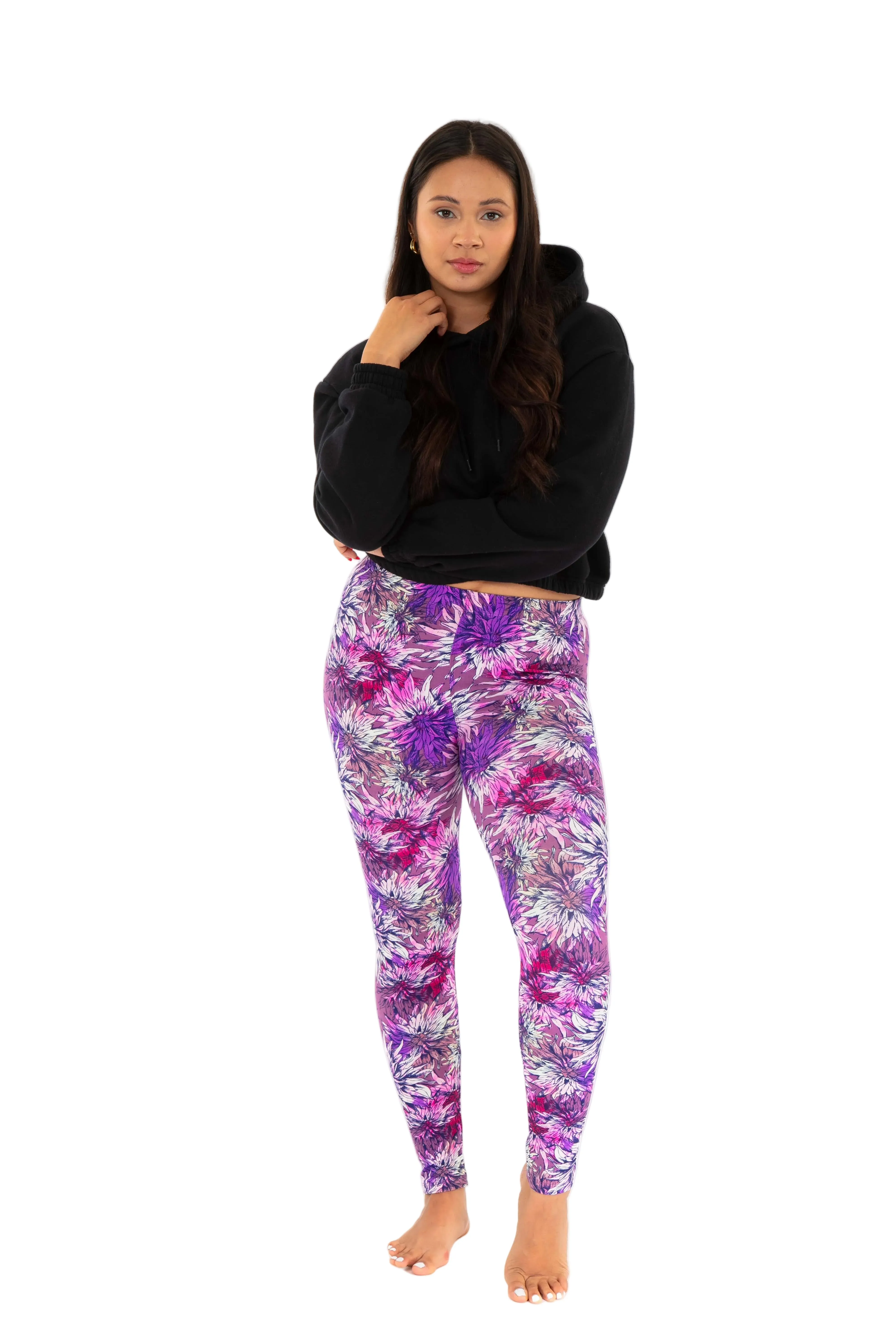 Water Lily - All Season Leggings sold by Just Cozy product image thumbnail 2