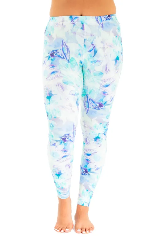 Bluish Jungle - All Season Leggings made by Just Cozy