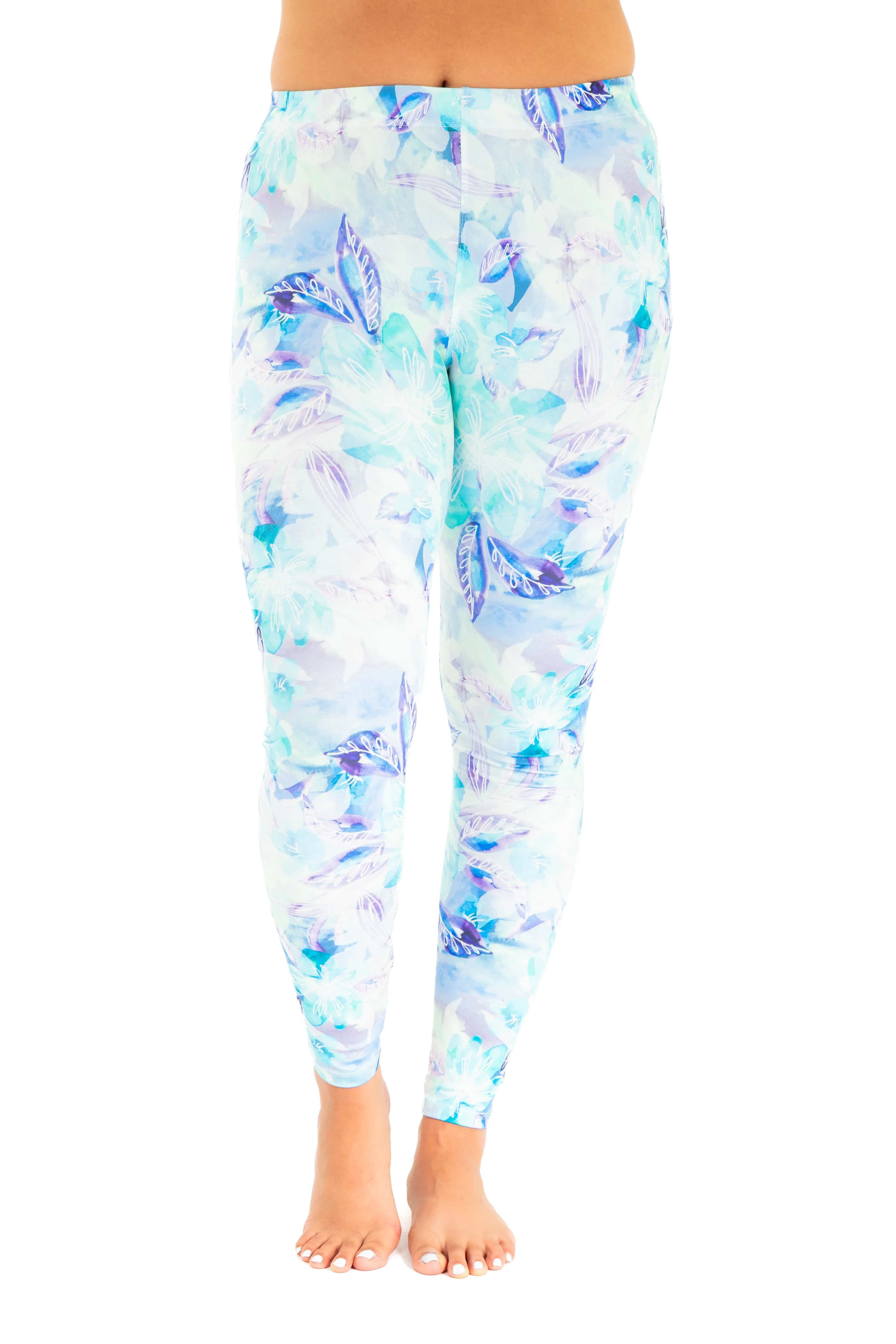 Bluish Jungle - All Season Leggings sold by Just Cozy