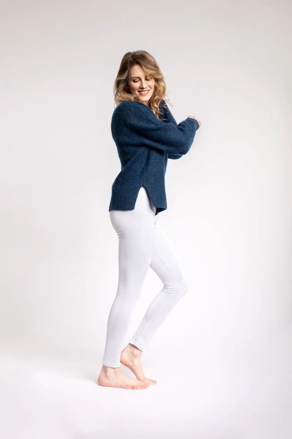White - Cozy Lined Leggings sold by Just Cozy product image thumbnail 4