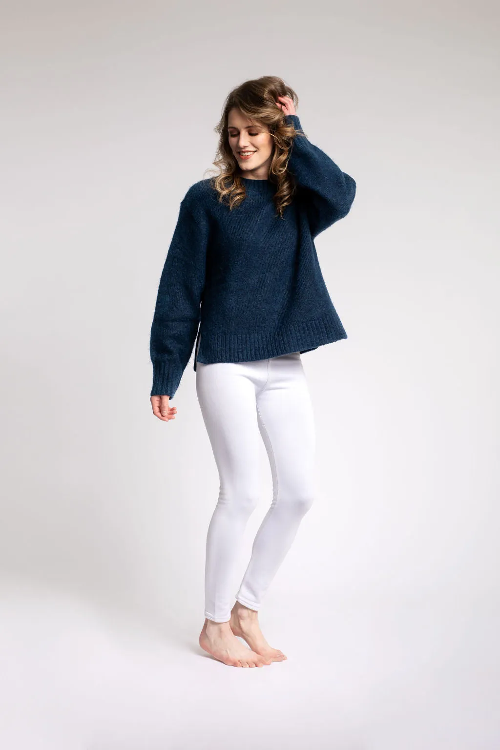 White - Cozy Lined Leggings sold by Just Cozy product image thumbnail 3