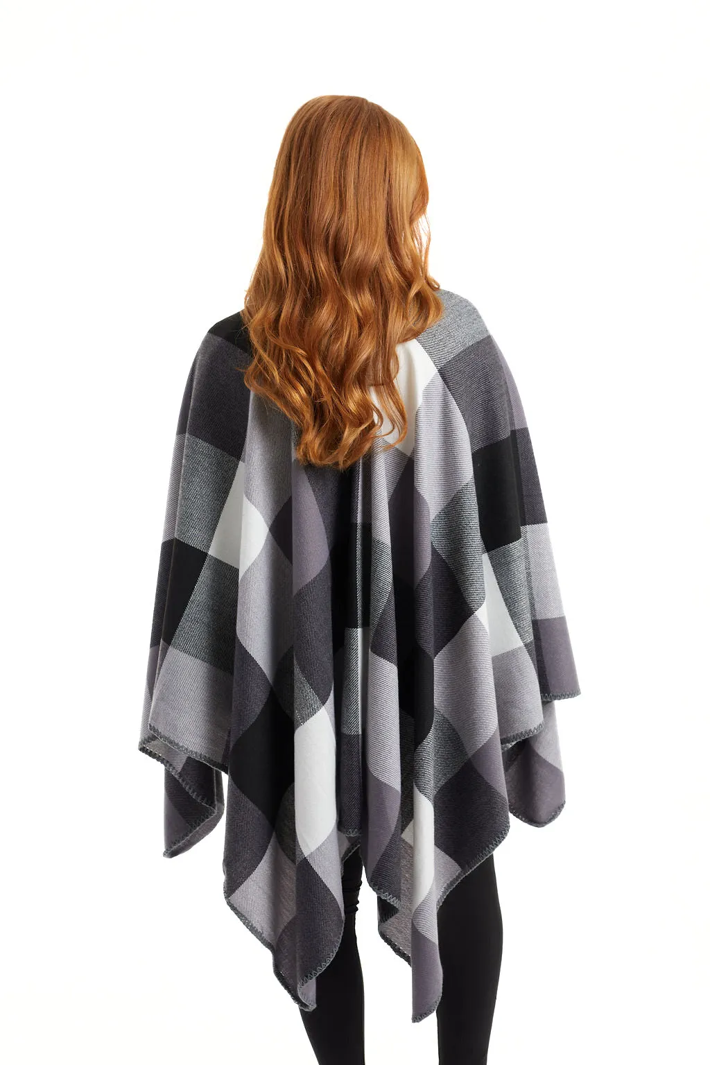 Lia - Poncho Scarf sold by Just Cozy product image thumbnail 4