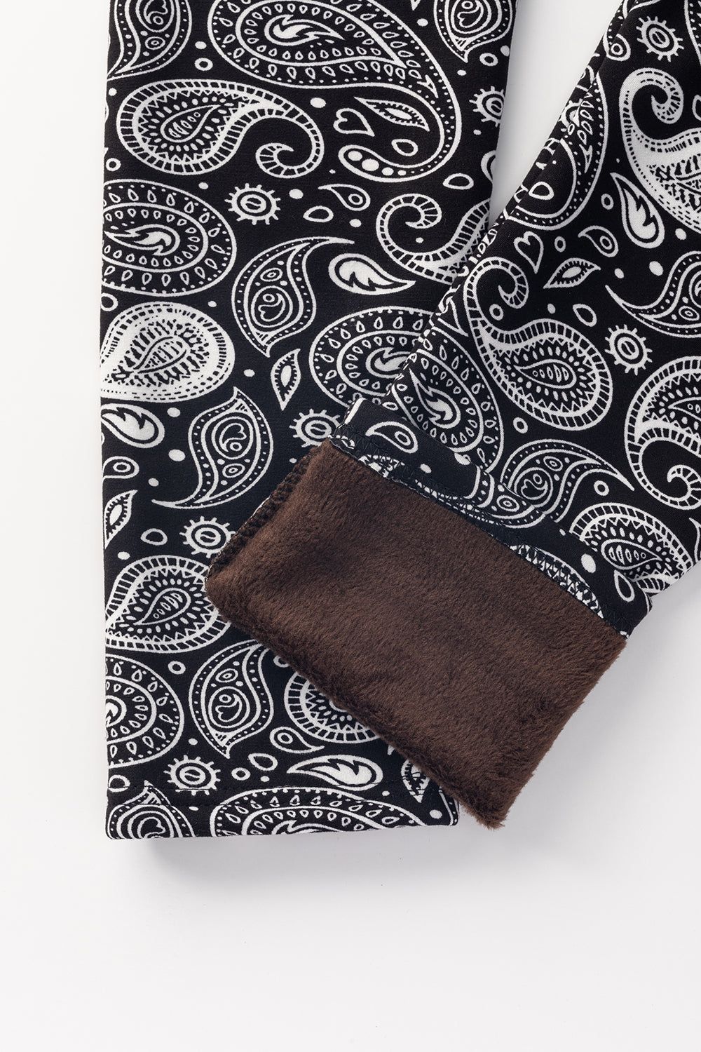 Black Paisley - Cozy Lined sold by Just Cozy product image thumbnail 6