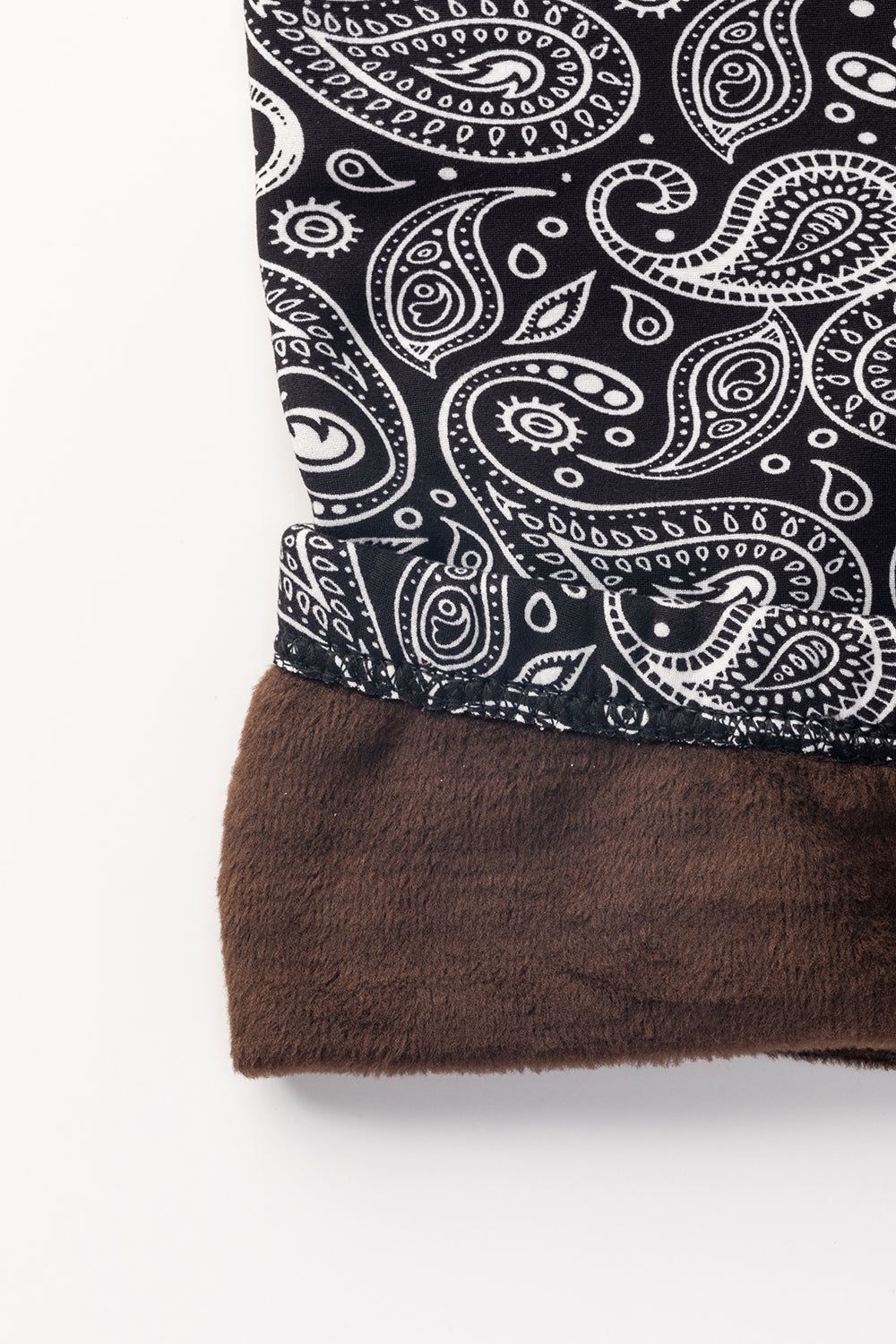 Black Paisley - Cozy Lined sold by Just Cozy product image thumbnail 7