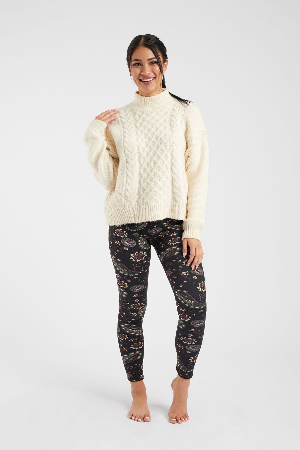 Dark Paisley - Cozy Lined sold by Just Cozy product image thumbnail 2