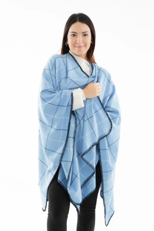 Tiffany - Poncho Scarf sold by Just Cozy