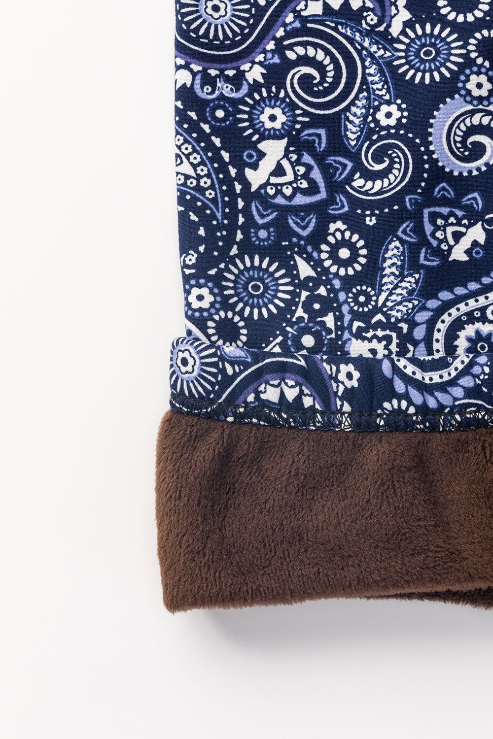 Blue Paisley - Cozy Lined sold by Just Cozy product image thumbnail 7