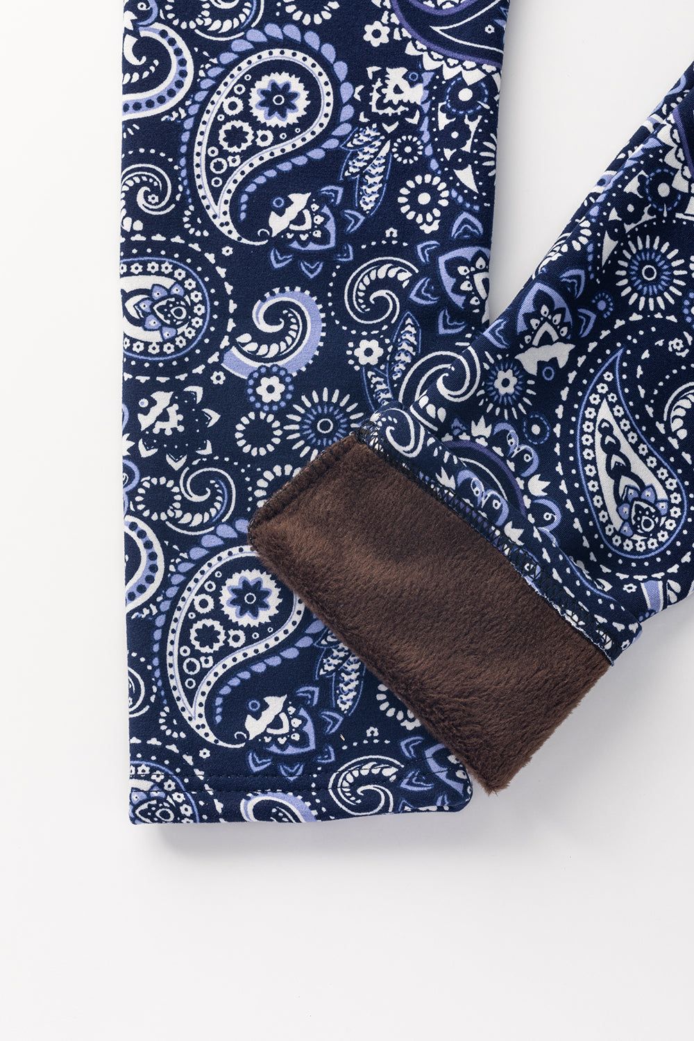 Blue Paisley - Cozy Lined sold by Just Cozy product image thumbnail 6