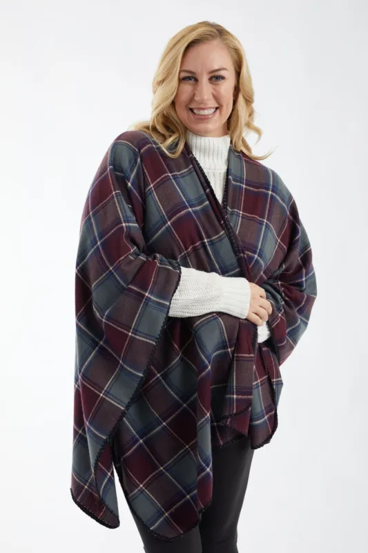 Tania - Poncho Scarf sold by Just Cozy