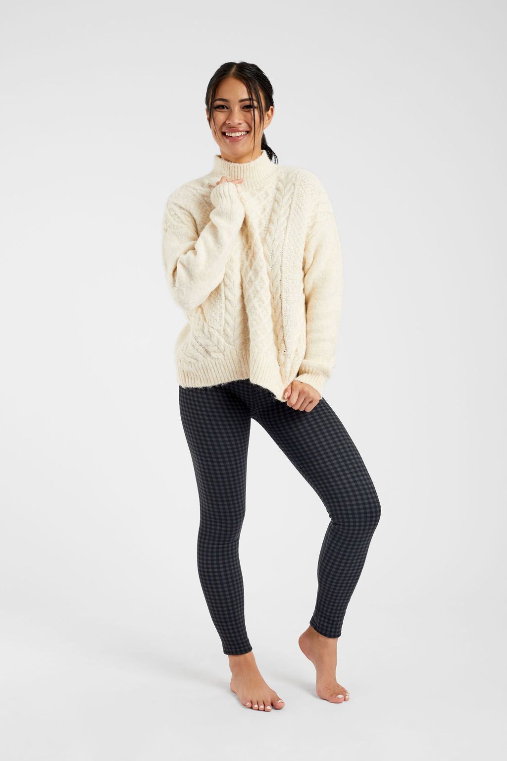 Black Checkered - Cozy Lined sold by Just Cozy product image thumbnail 4