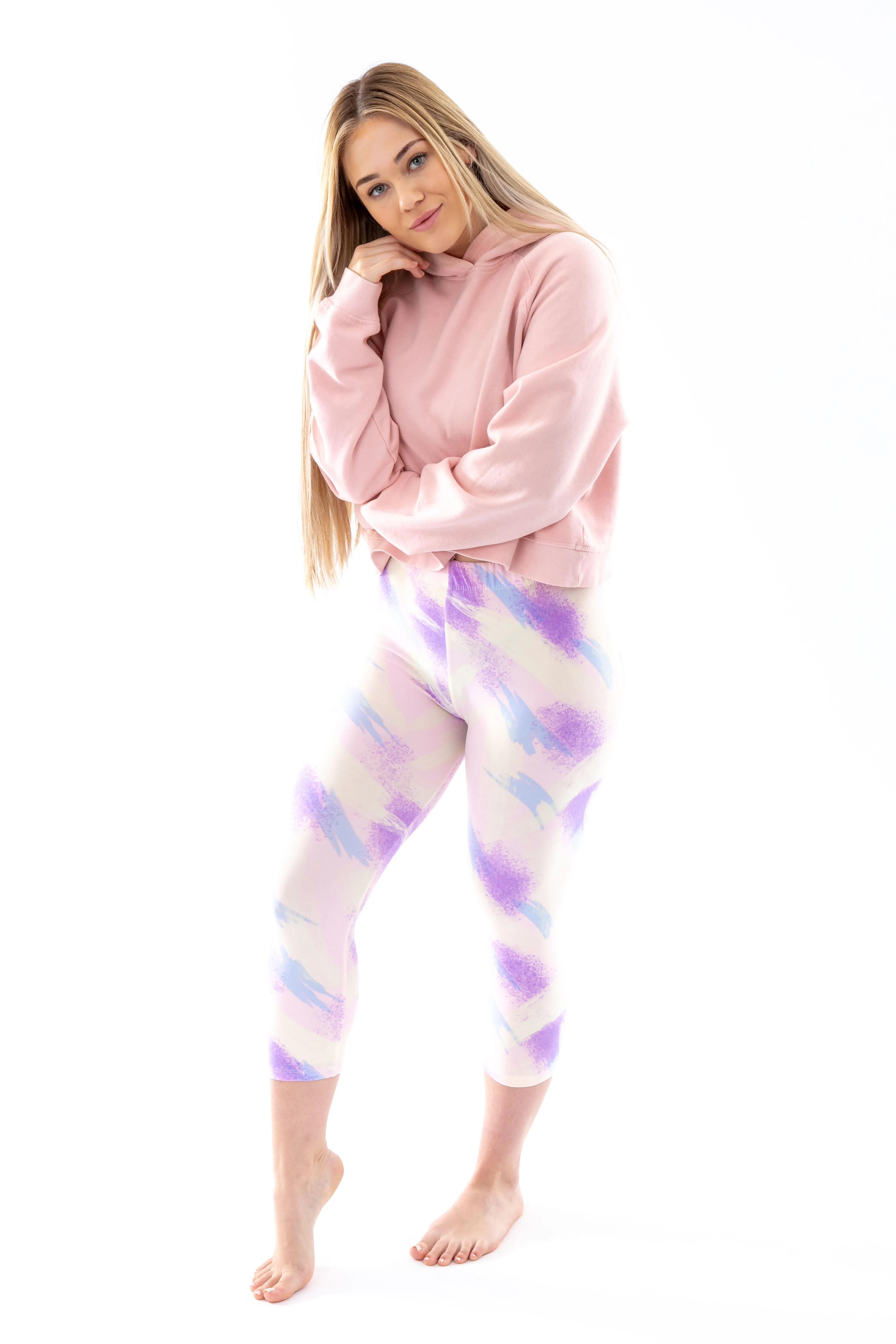 Lovely Strokes - Capris sold by Just Cozy product image thumbnail 4